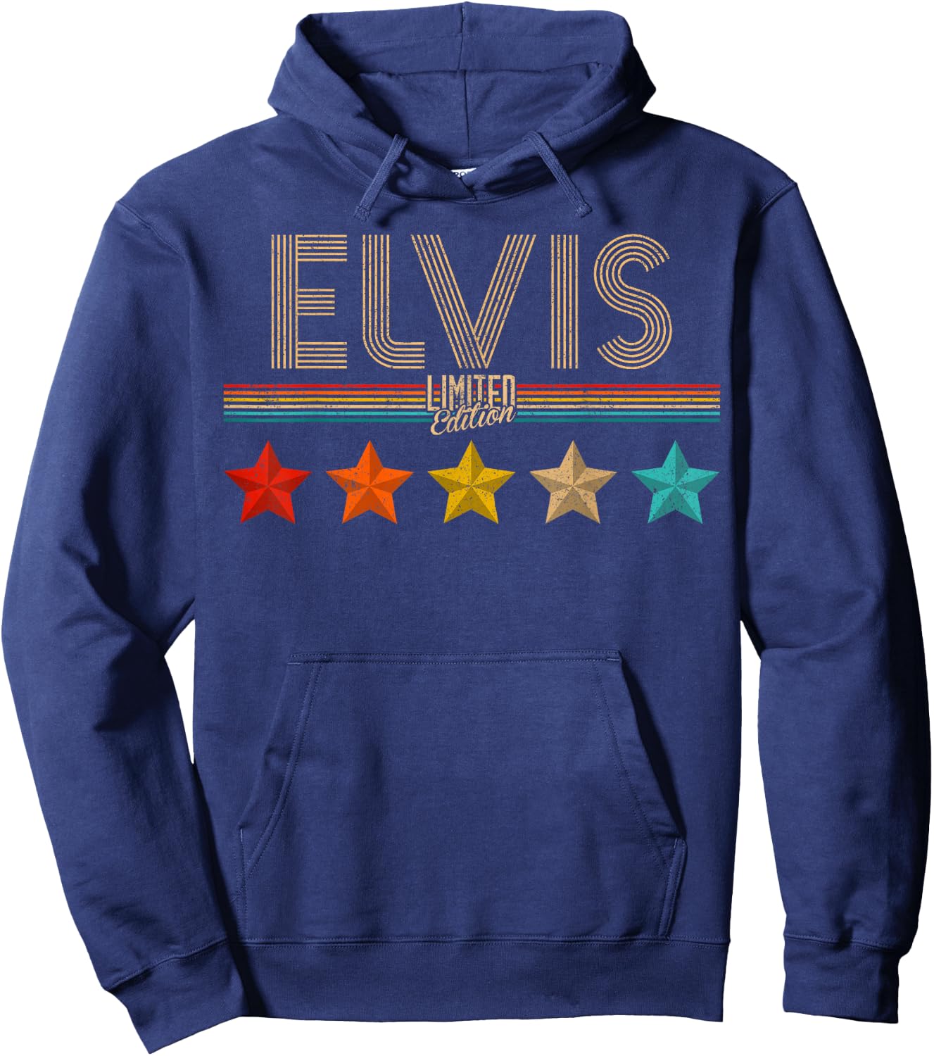 Elvis Elvis Name Birthday Shirt Gift Elvis Hoodie - Hoodie | Navy