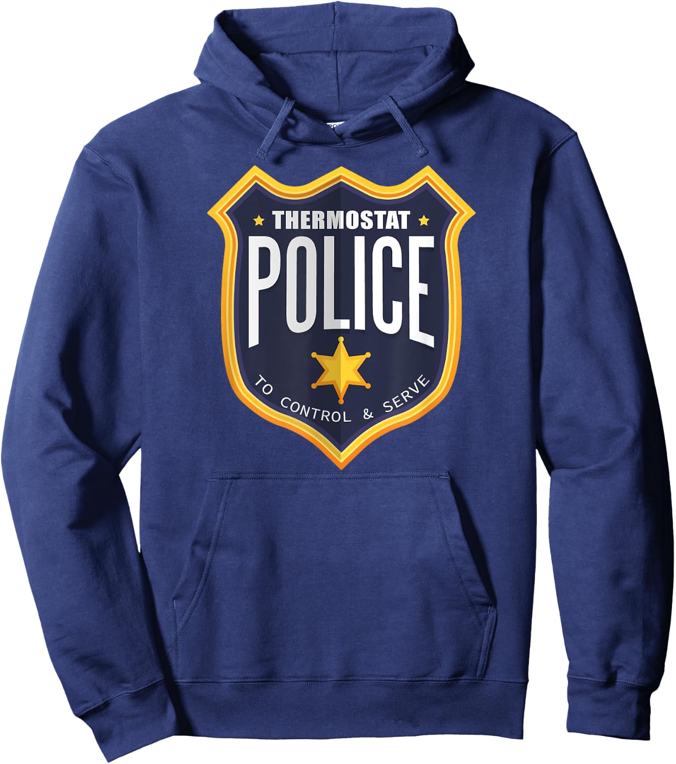 Thermostat Police Hoodie - Hoodie | Navy