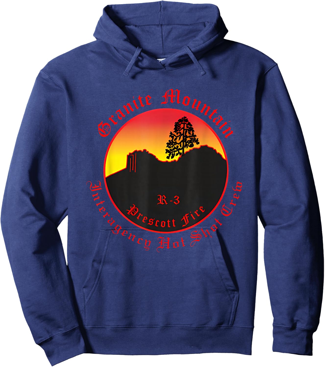 The Granite Mountain Hotshots Hoodie - Hoodie | Navy