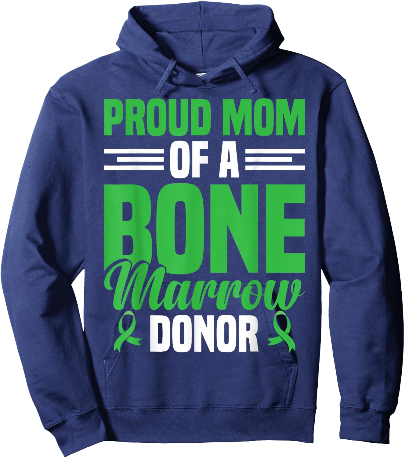 Bone Marrow Survivor Transplant Bone Marrow Donor Hoodie - Hoodie | Navy