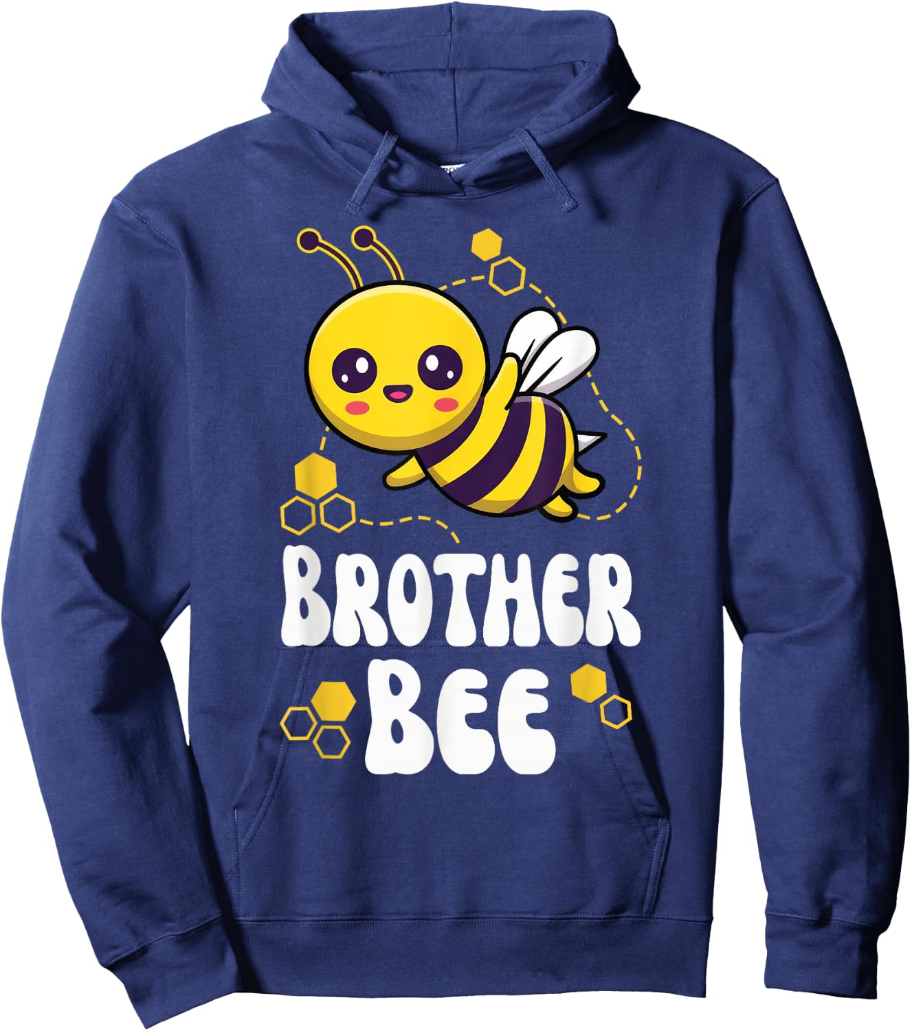 Brother Bee Shirt Family Bee Shirts First Bee Day Outfits Hoodie - Hoodie | Navy