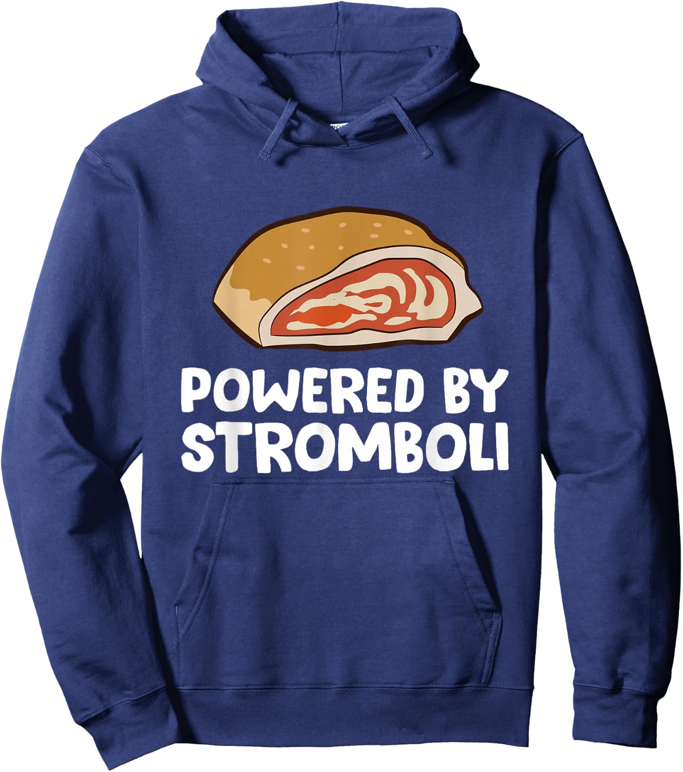 Powered By Stromboli Hoodie - Hoodie | Navy