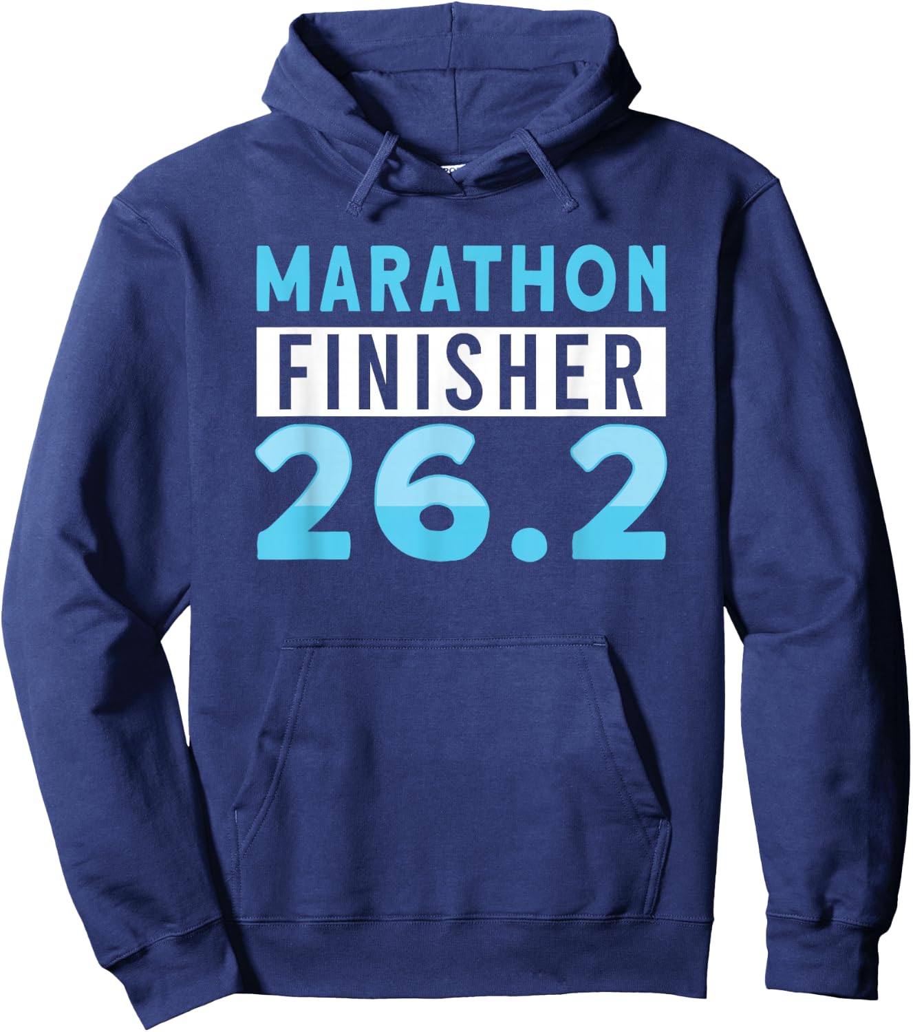 Runner Half Marathon Finisher Running Jogging Addict Hoodie - Hoodie | Navy