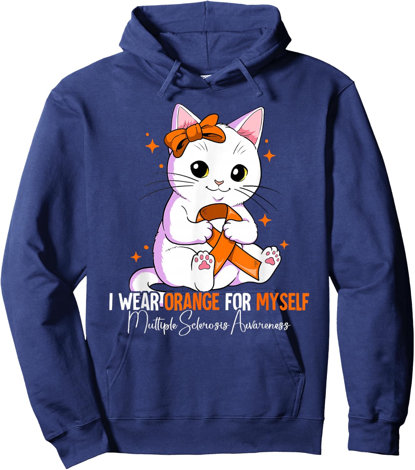 Multiple Sclerosis Awareness Hoodie - Hoodie | Navy