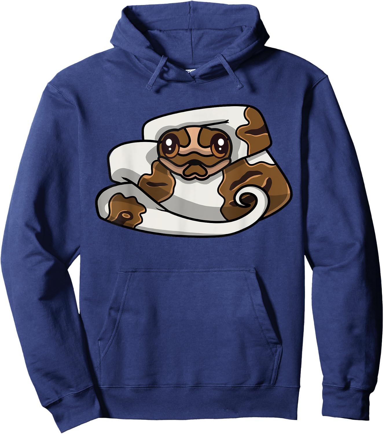 Piebald Ball Python Cute Piebald Ball Python Owner Hoodie - Hoodie | Navy
