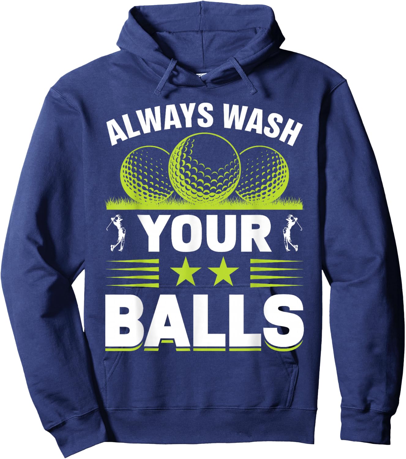 Always Wash Your Balls Hoodie - Hoodie | Navy