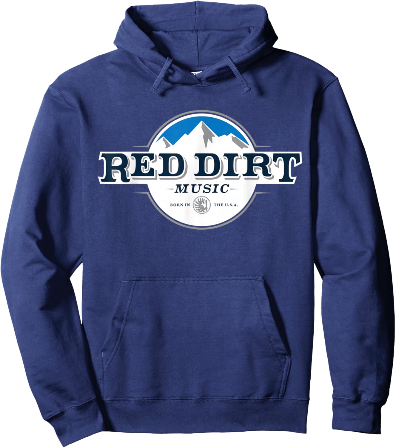 Red Dirt Mountain | Country Music Hoodie - Hoodie | Navy