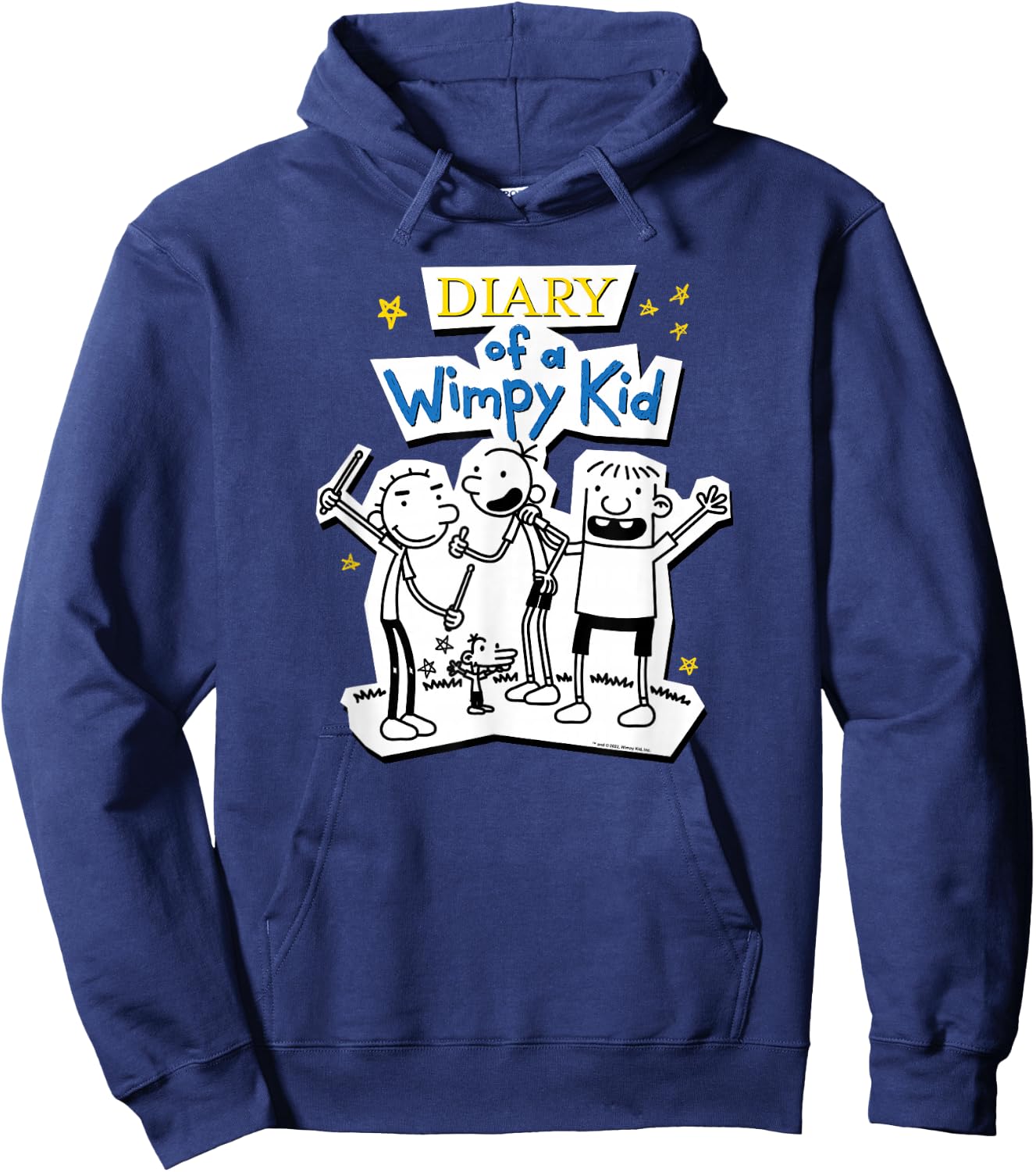 Diary of a Wimpy Kid Wimpy Kid Group Small Hoodie - Hoodie | Navy