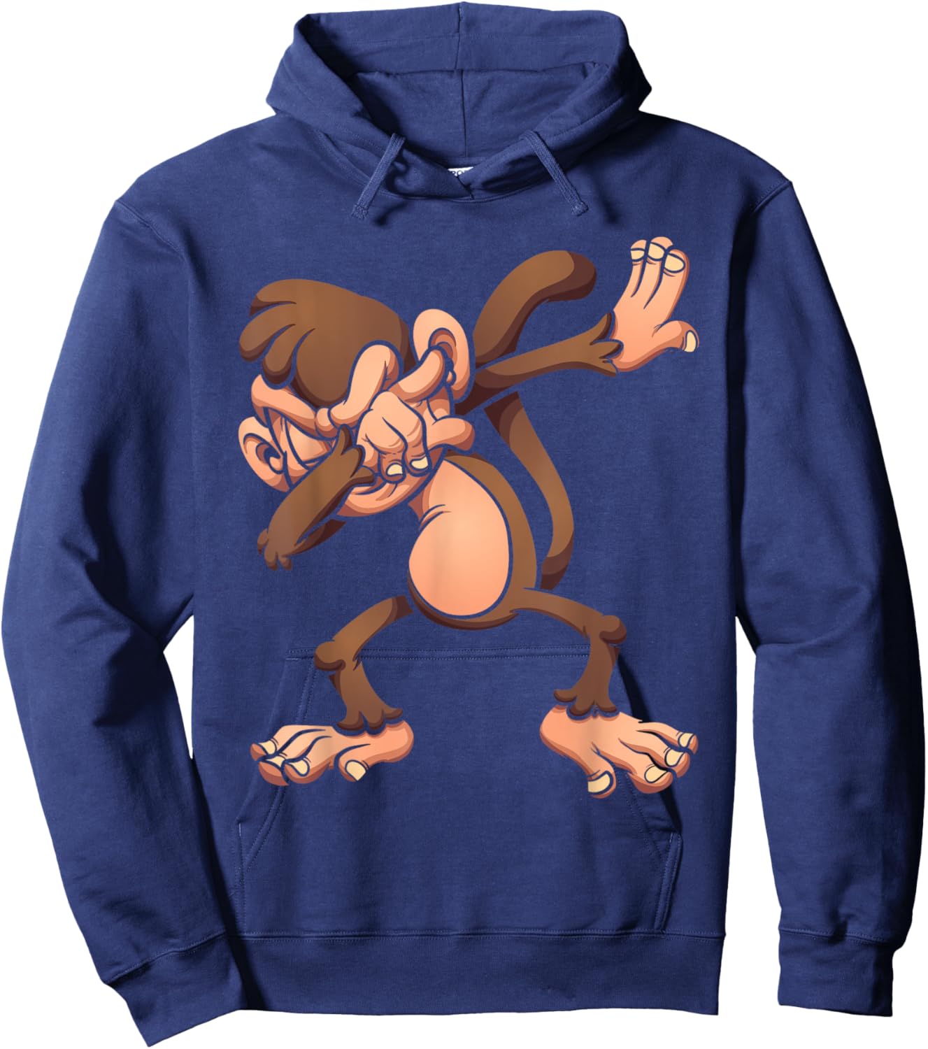 Monkey Dabbing - Animal Zoo Lover Zookeeper Primate Zoology Hoodie - Hoodie | Navy
