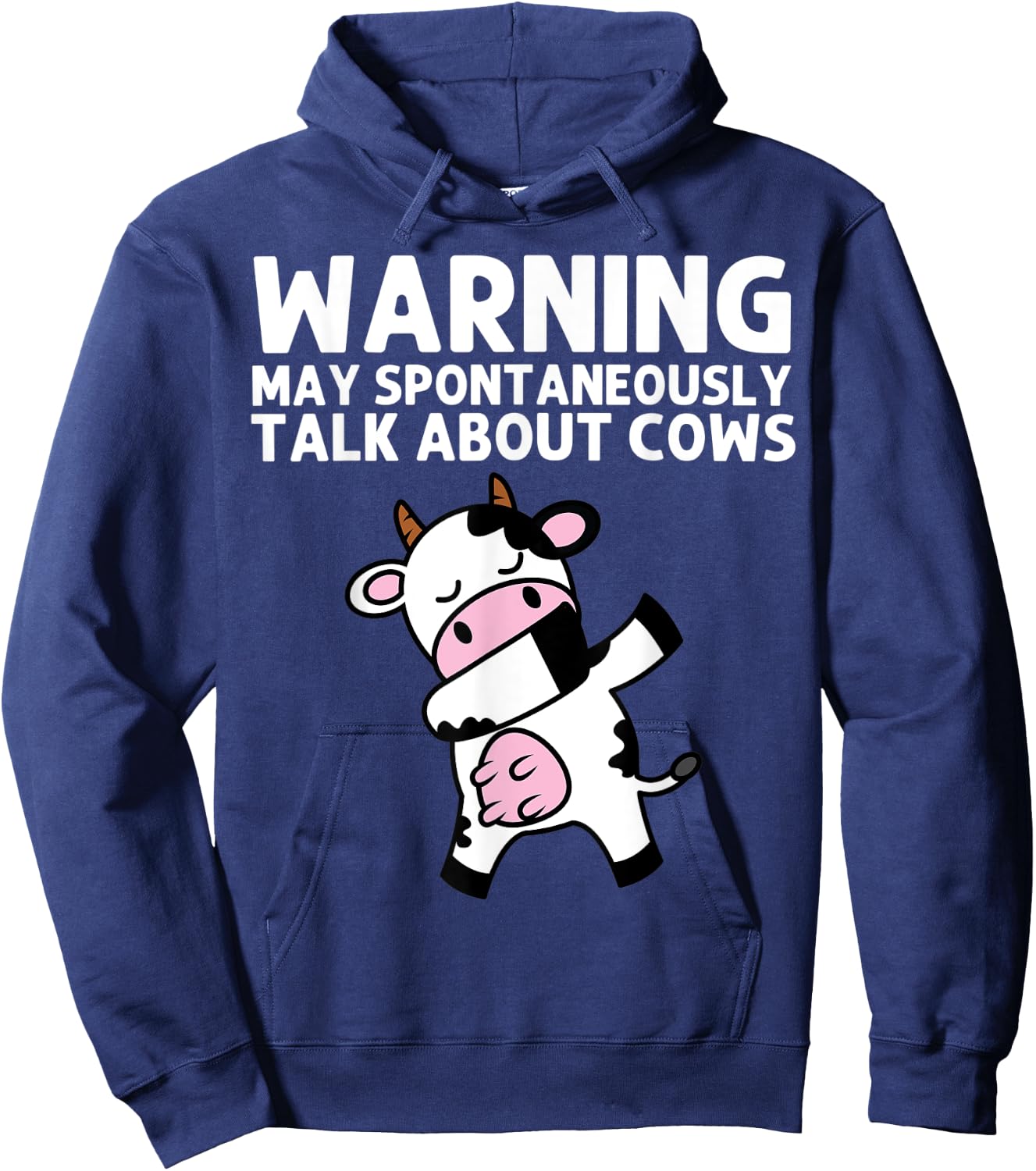 Funny Cow Women Milking Cows Bull Ranch Farm Animal Hoodie - Hoodie | Navy