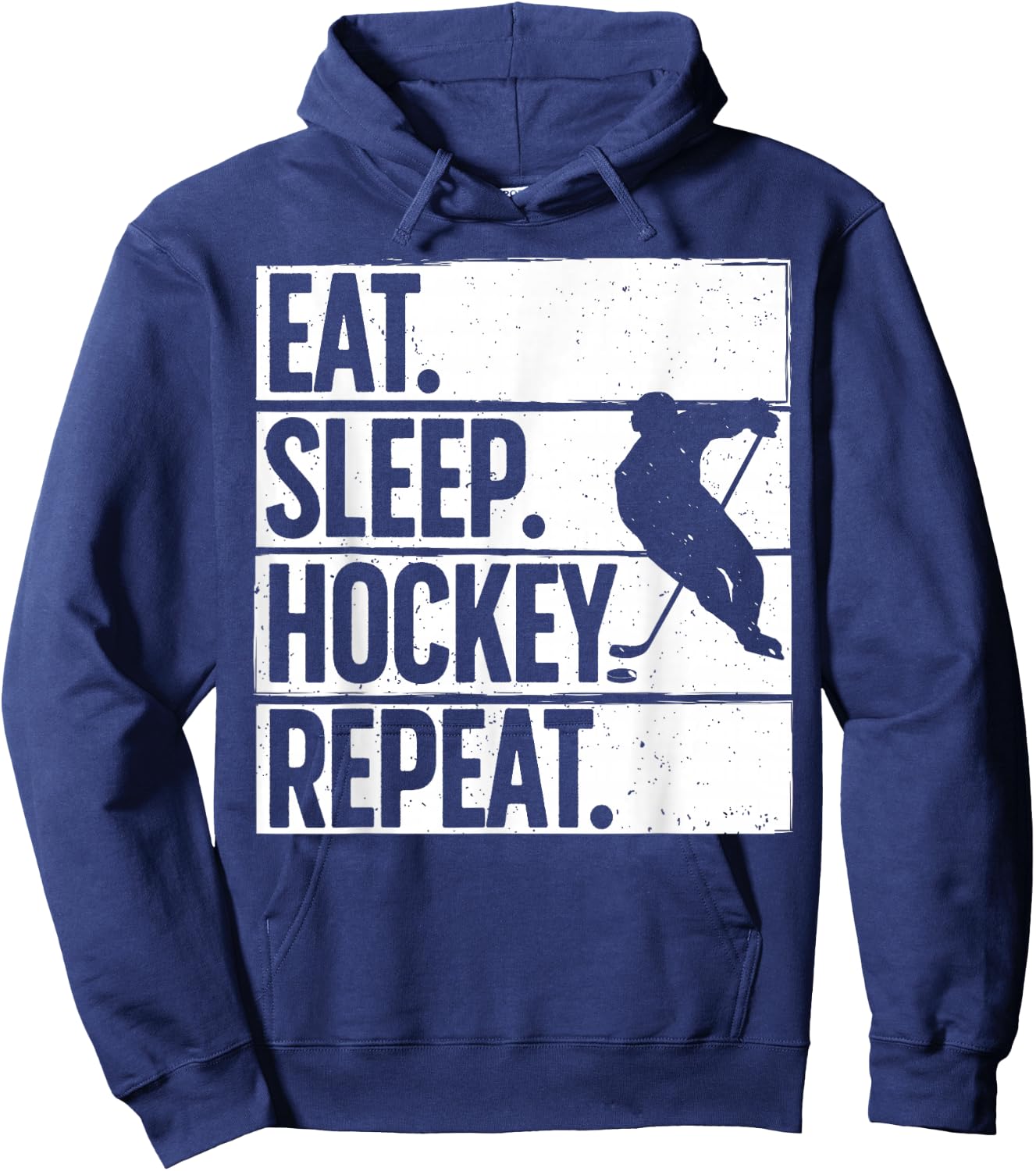 Cute Ice Hockey Women Hockey Lover Goalie Sports Hoodie - Hoodie | Navy