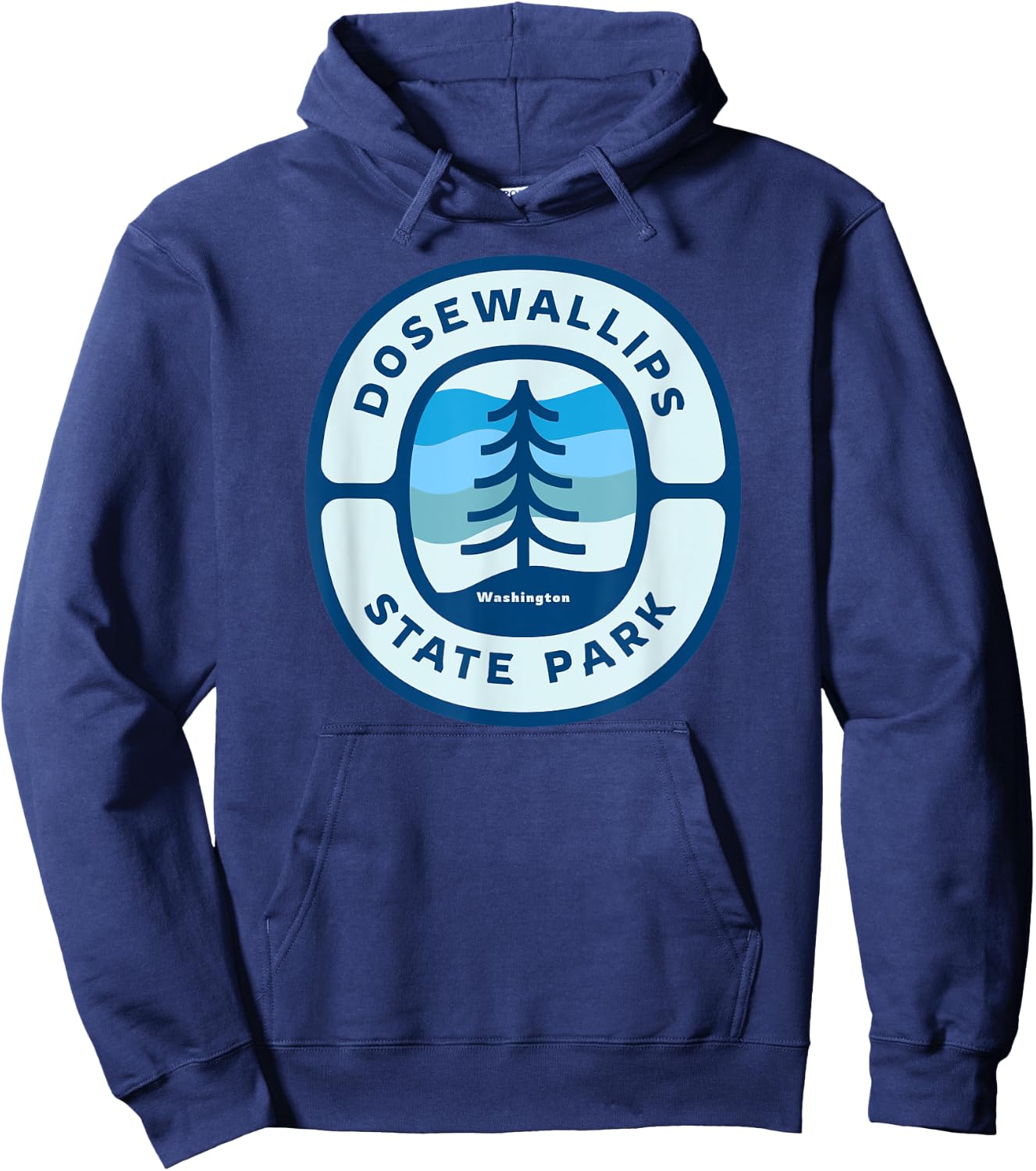 Dosewallips State Park Washington WA Vacation Souvenir Hoodie - Hoodie | Navy
