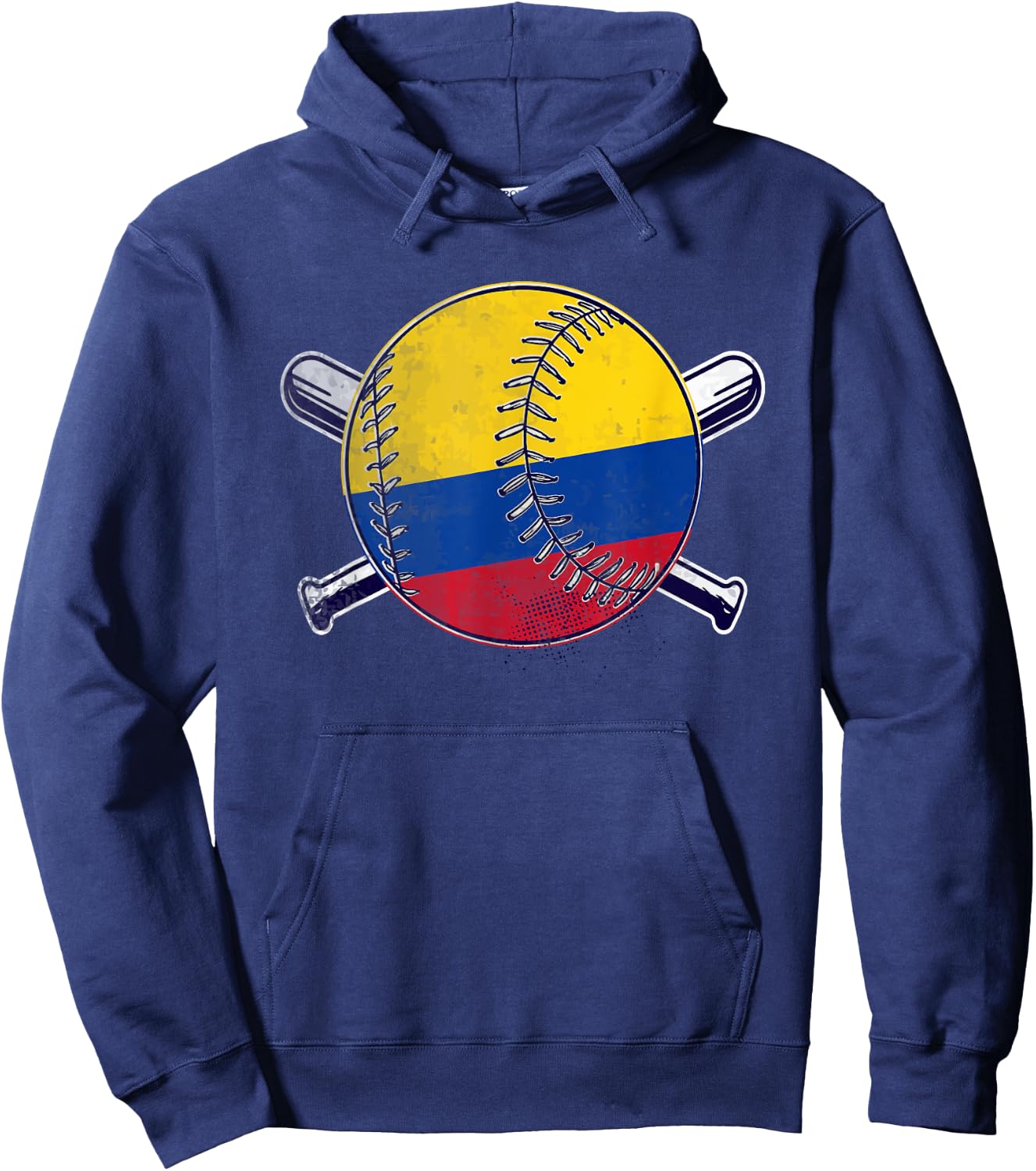 Colombian Baseball Sport Colombia Baseball Hoodie - Hoodie | Navy