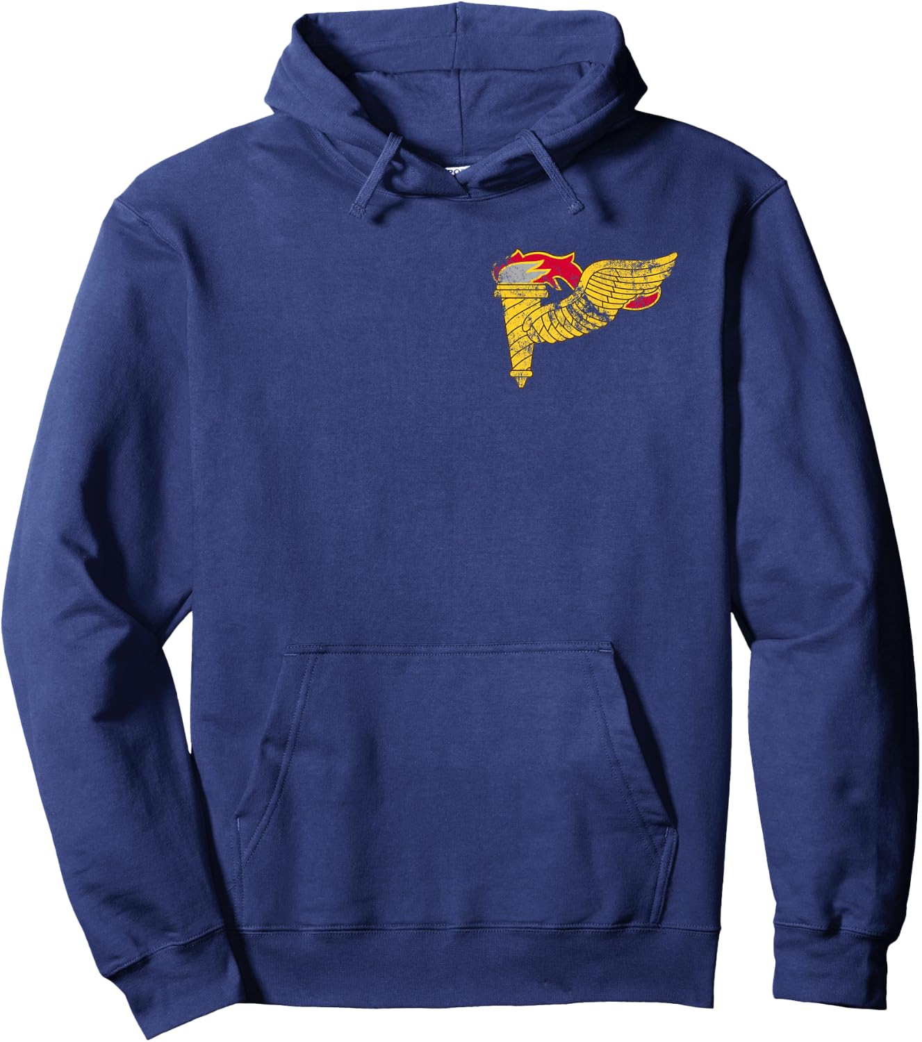 US Army Pathfinder Badge - Vintage Distressed Look Hoodie - Hoodie | Navy