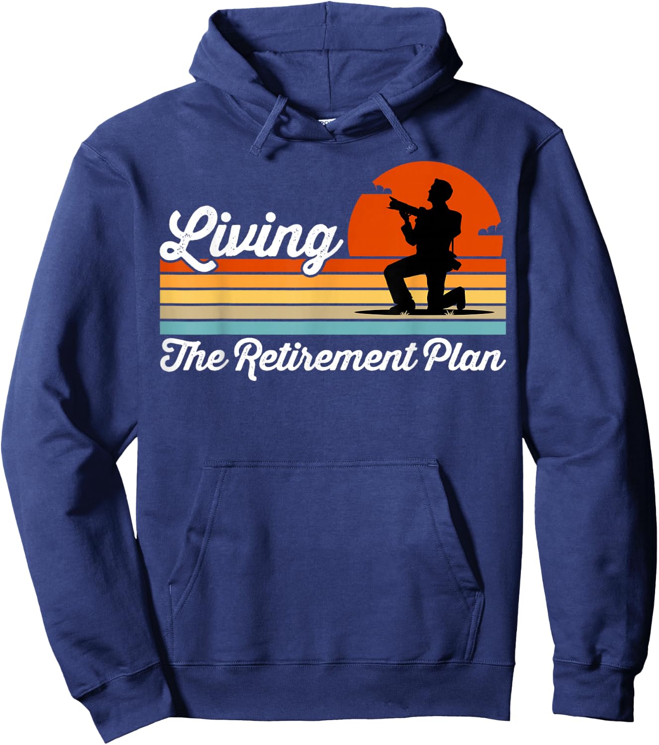 Retirement Plan Retired Worker Photographer Photography Fan Hoodie - Hoodie | Navy