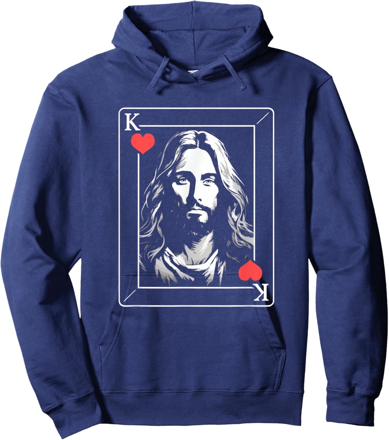 Jesus is King Hoodie - Hoodie | Navy