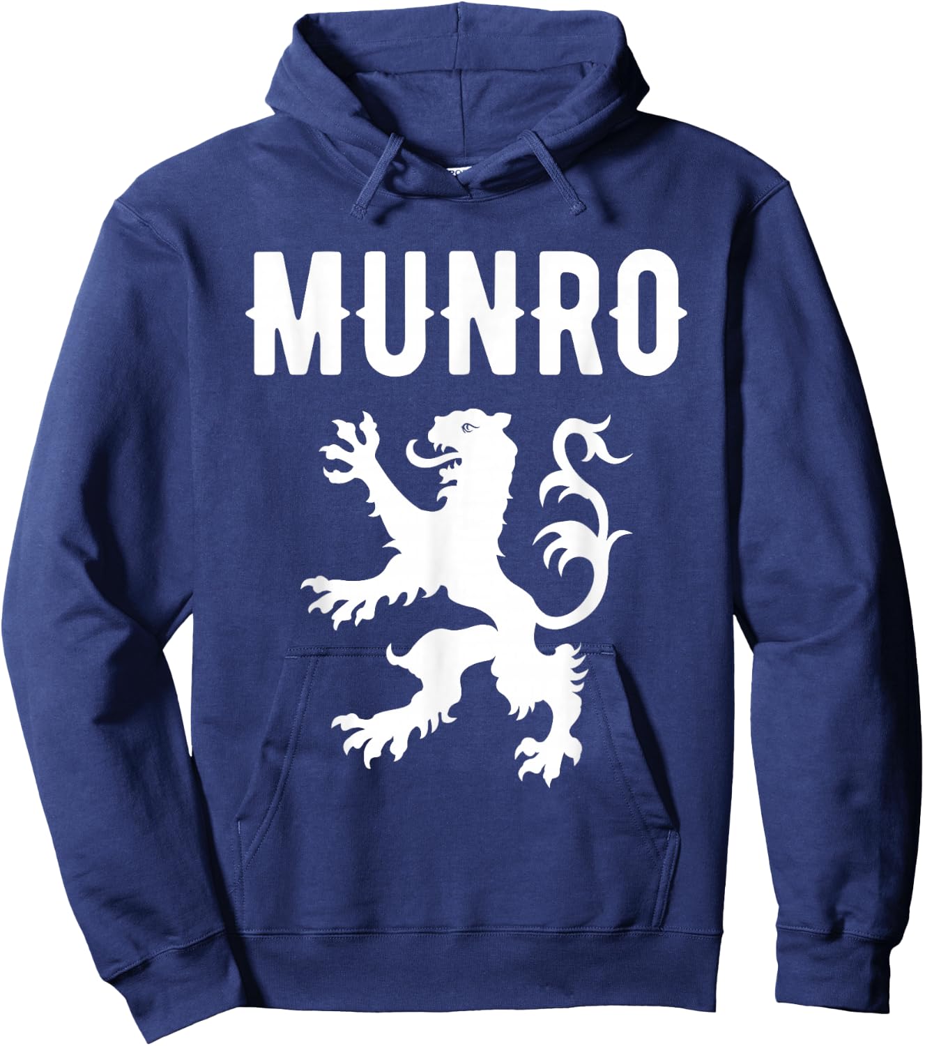 Munro Clan Scottish Family Name Scotland Heraldry Hoodie - Hoodie | Navy