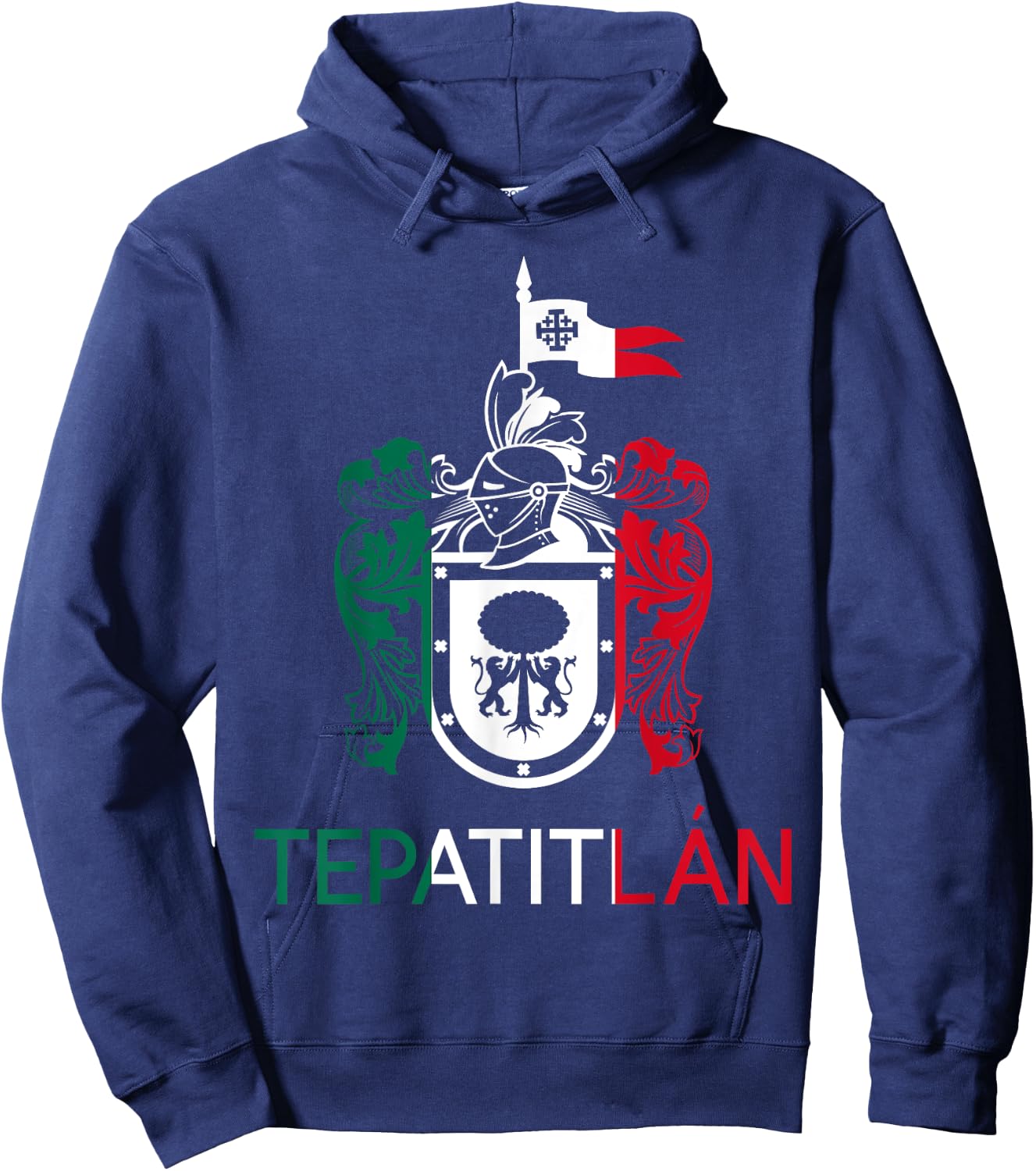 Tepatitlan Jalisco Estado De Mexico Escudo Eagle Aguila Hoodie - Hoodie | Navy