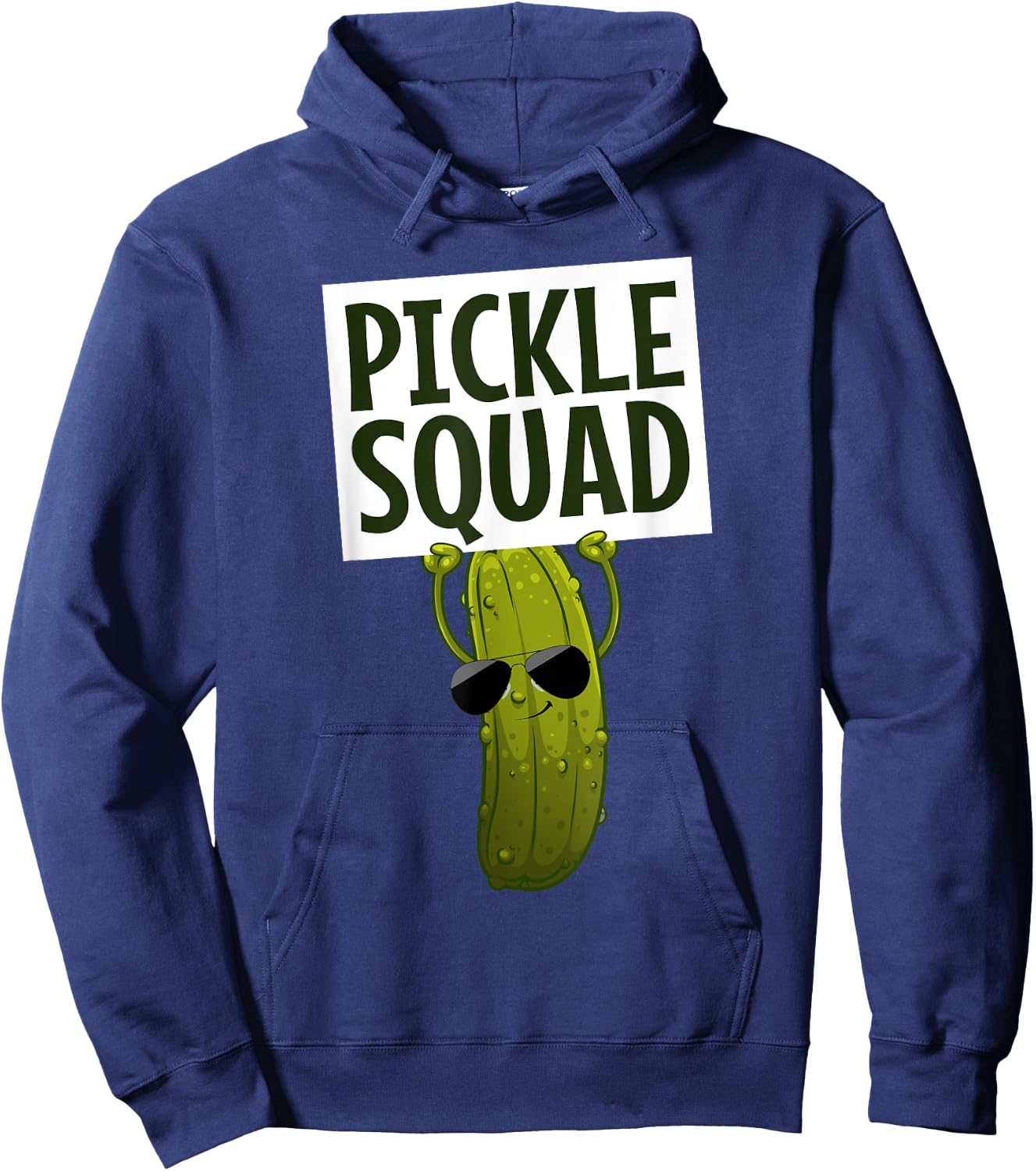 Cute Pickle Design Women Kids Cucumber Pickle Lover Hoodie - Hoodie | Navy