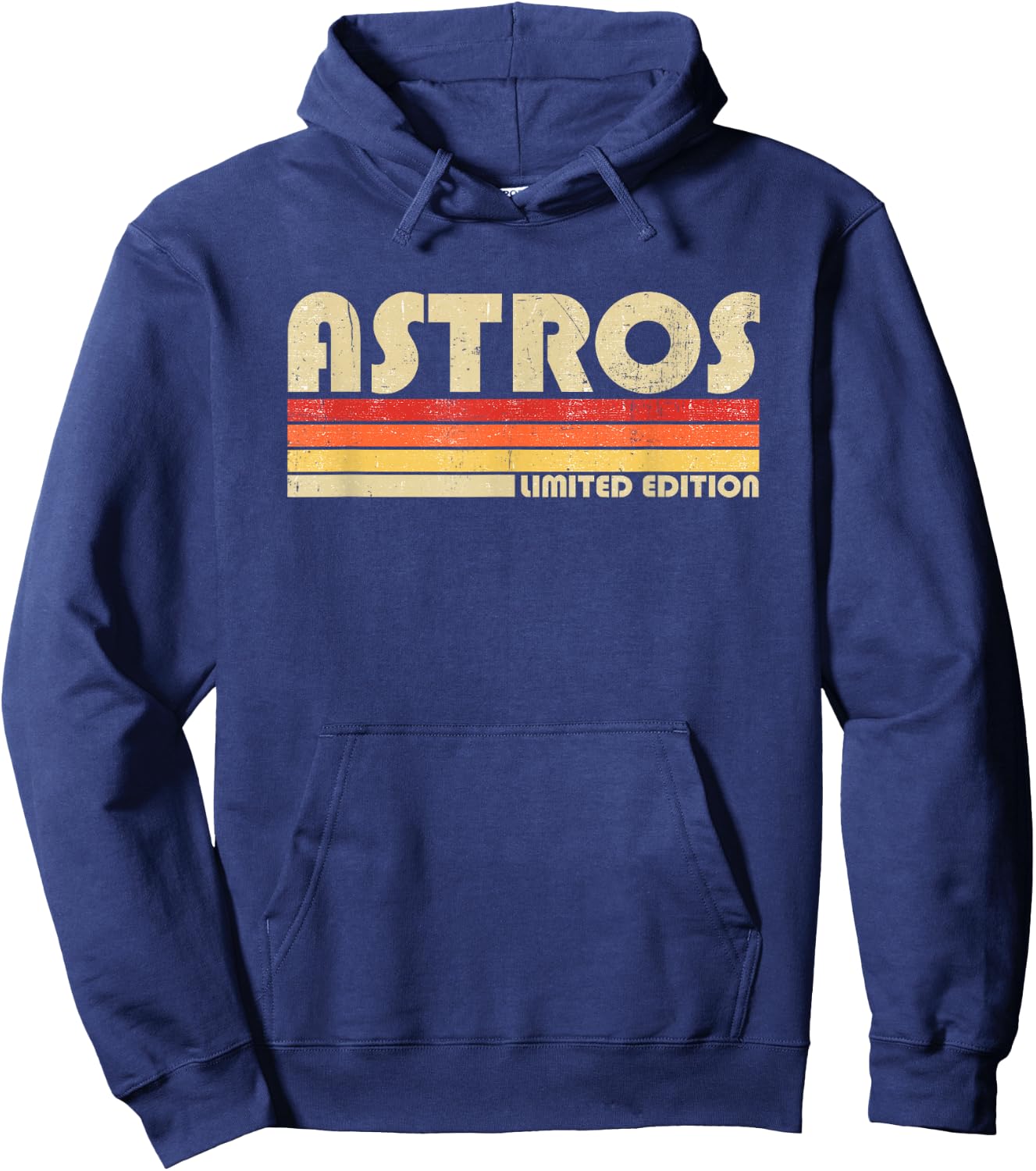 Astros Name Personalized Vintage Retro Gift Women Hoodie - Hoodie | Navy