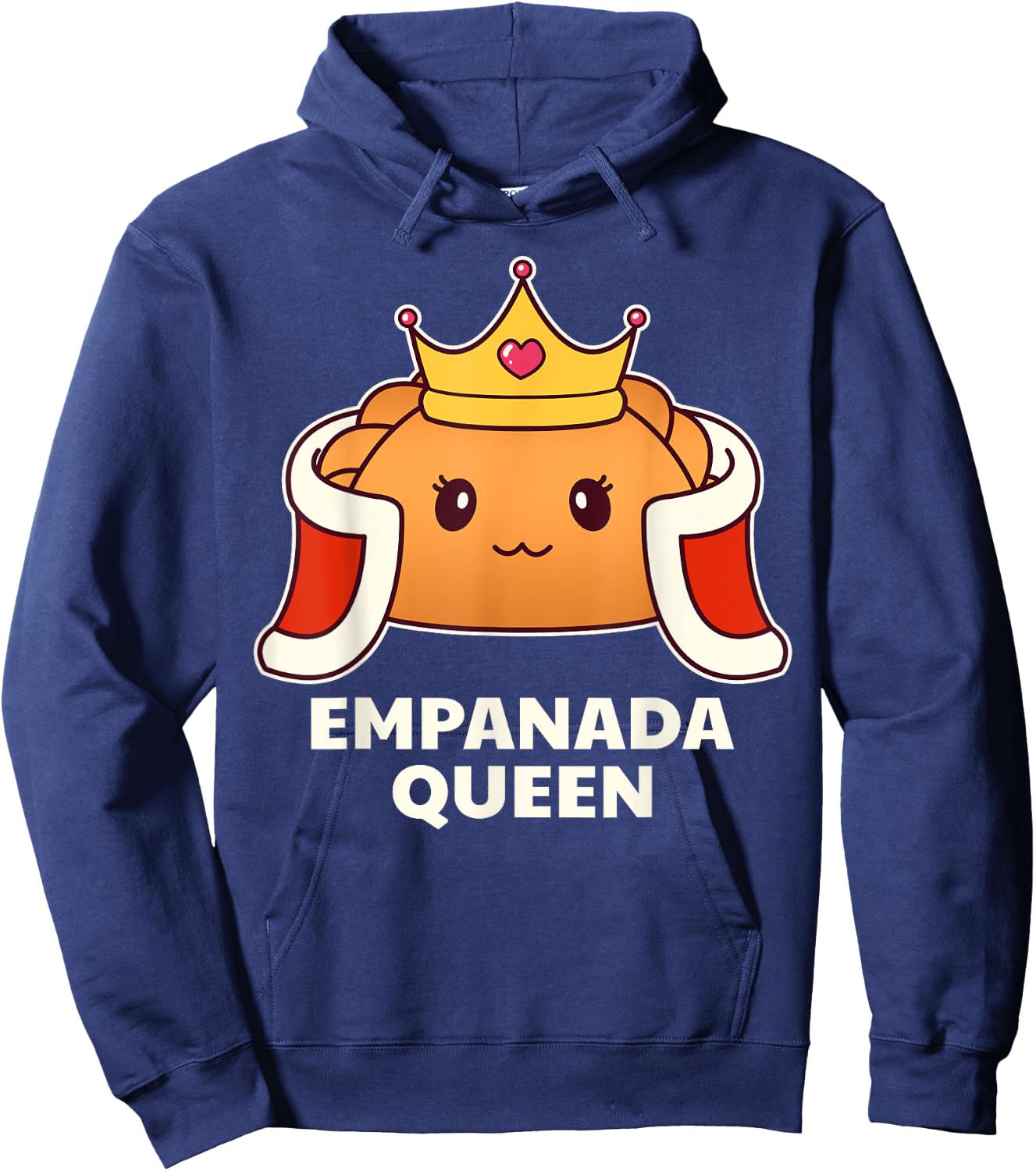 Empanada Queen - Funny Street Food Hoodie - Hoodie | Navy