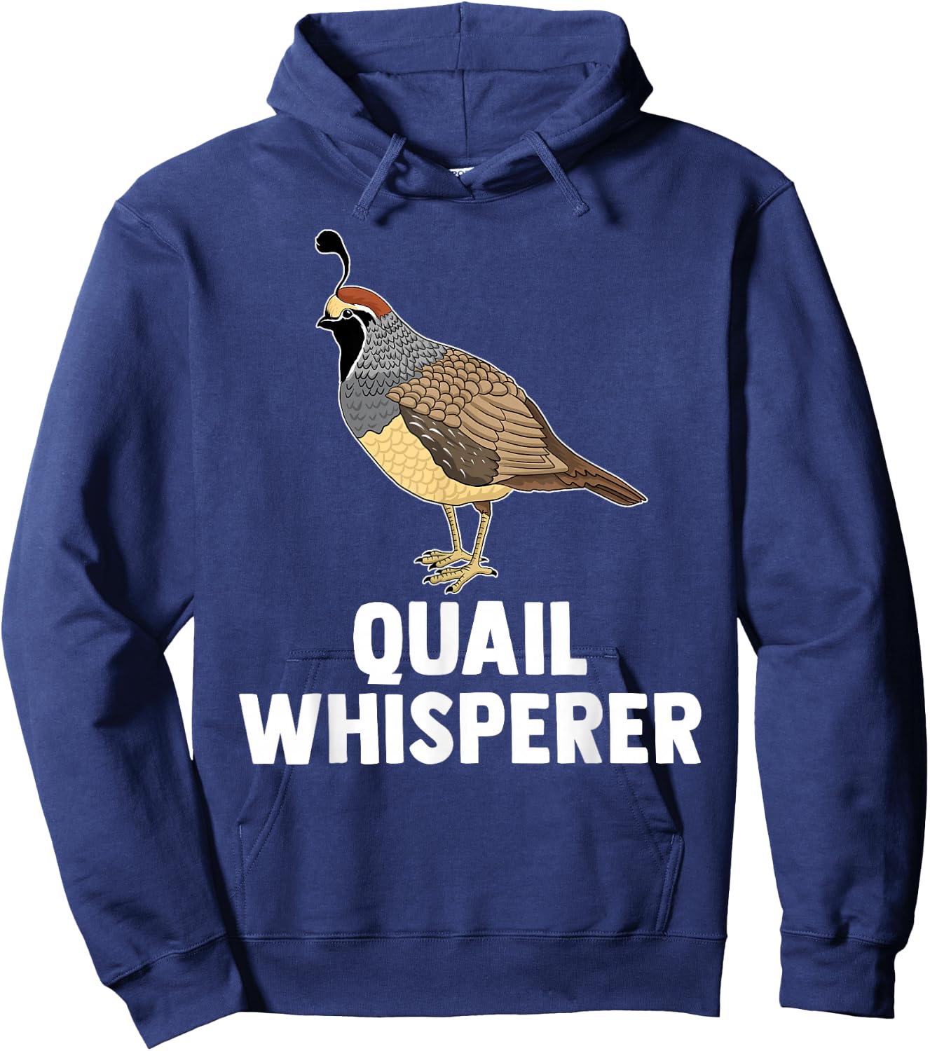 Cute Quail Design Women Kids Quail Bird Whisperer Hoodie - Hoodie | Navy