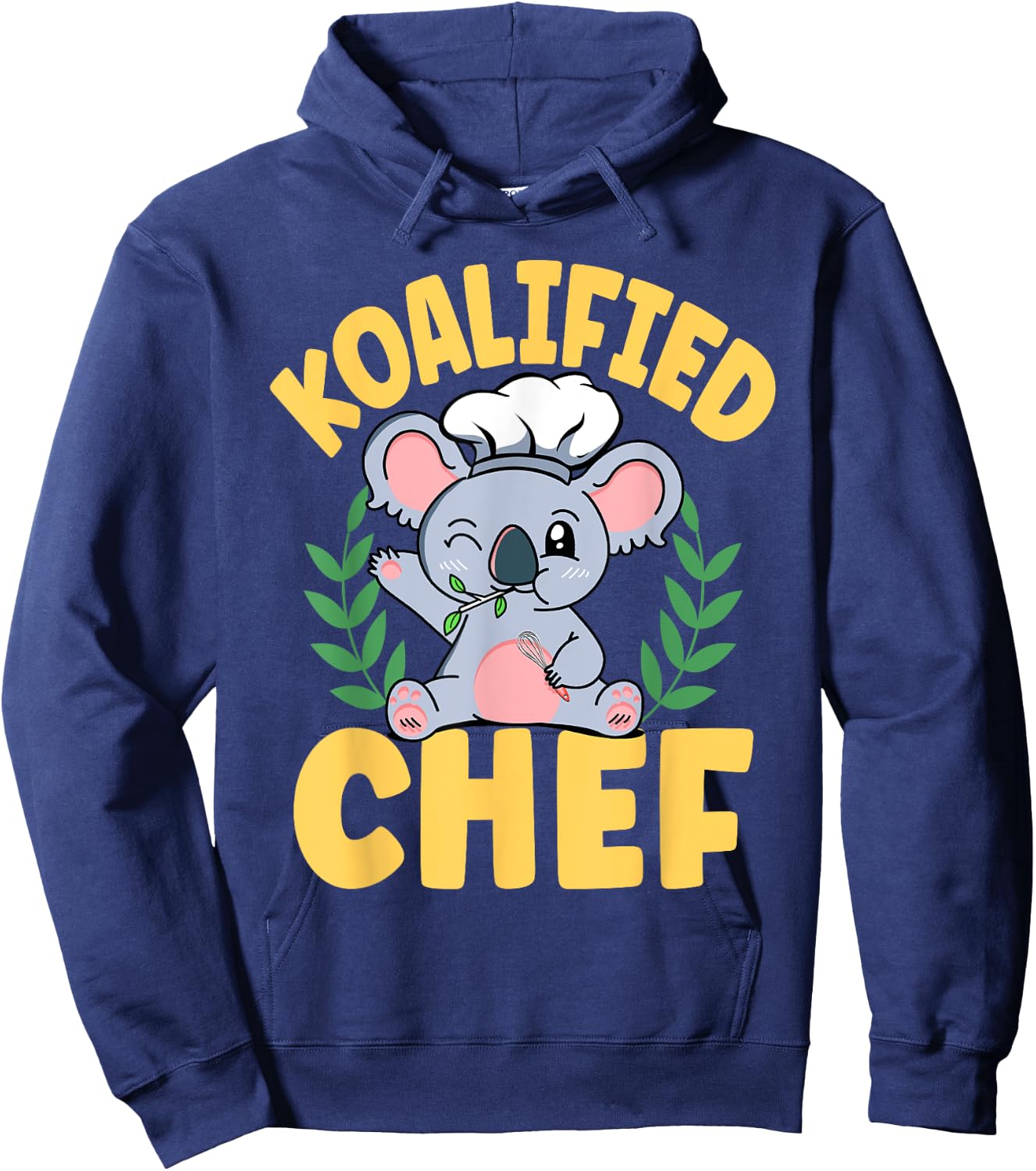 Cute Australian Animal Koala Bears Koalified Chef Hoodie - Hoodie | Navy