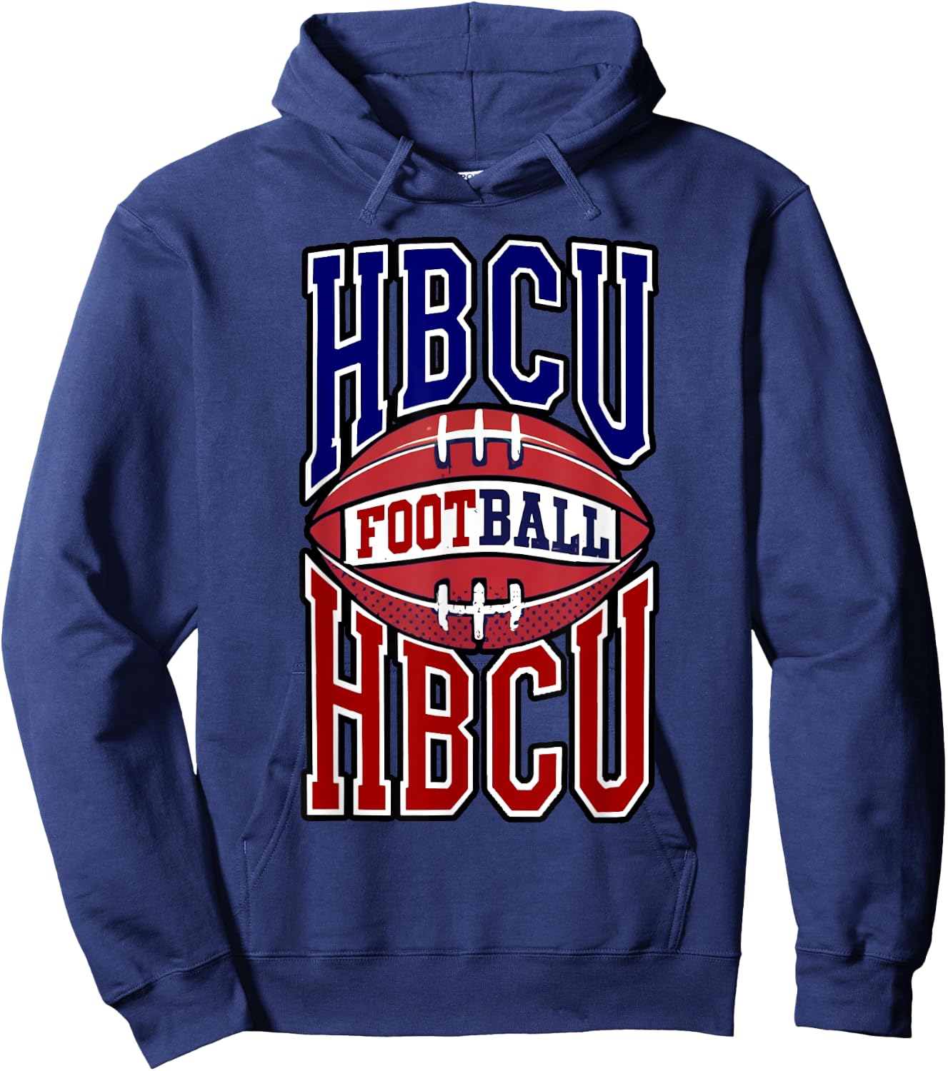 HBCU Football Historically Black colleges & Universities Hoodie - Hoodie | Navy