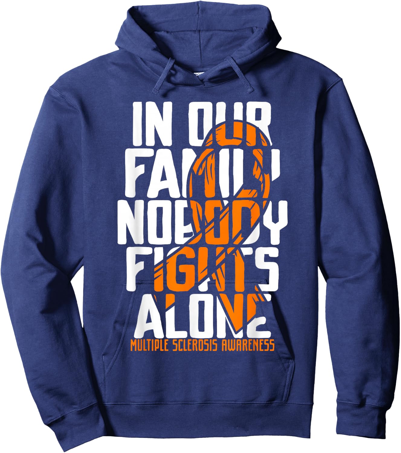 Multiple Sclerosis MS Support Multiple Sclerosis Awareness Hoodie - Hoodie | Navy