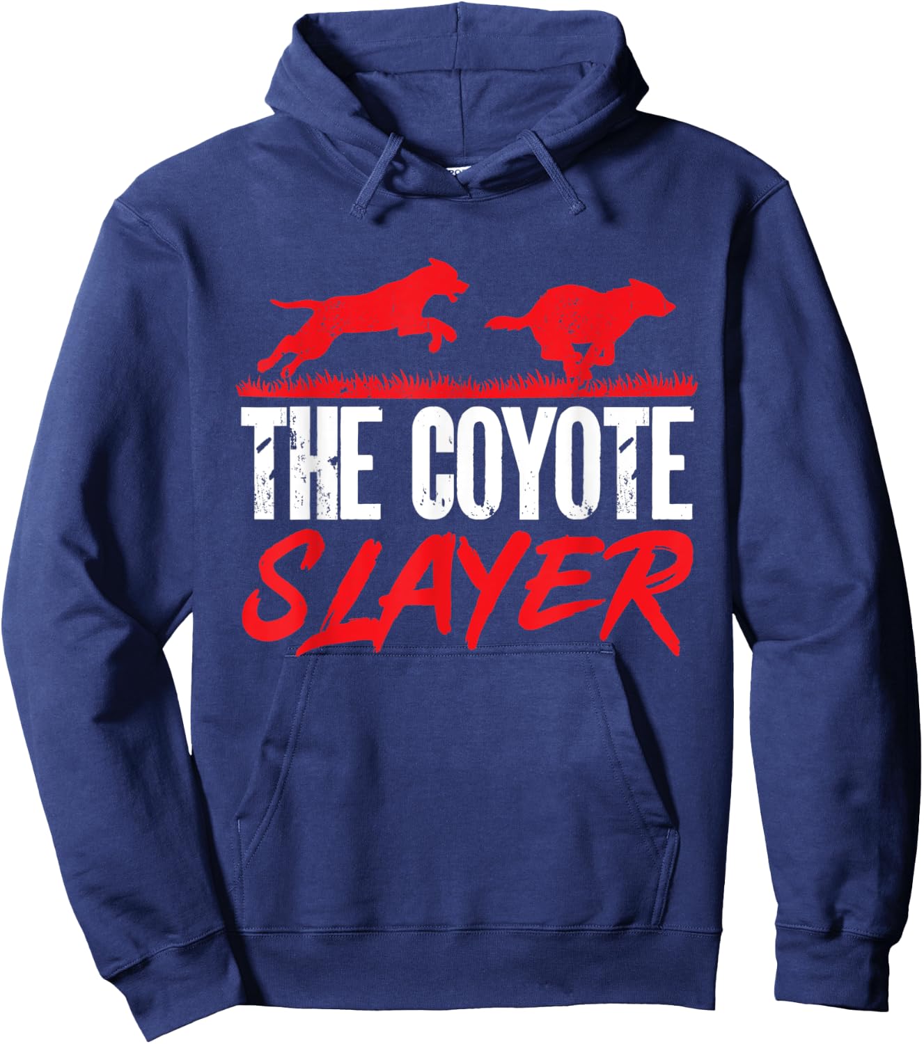 Coyote Hunting The Coyote Slayer Yote Hunter Coyote Hoodie - Hoodie | Navy