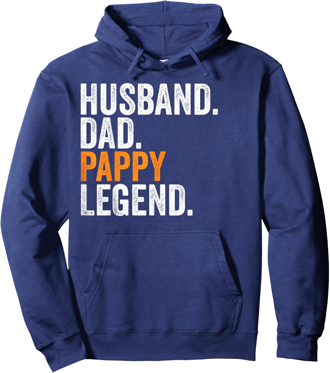 Husband Dad Pappy Legend Funny Occupation Office Hoodie - Hoodie | Navy