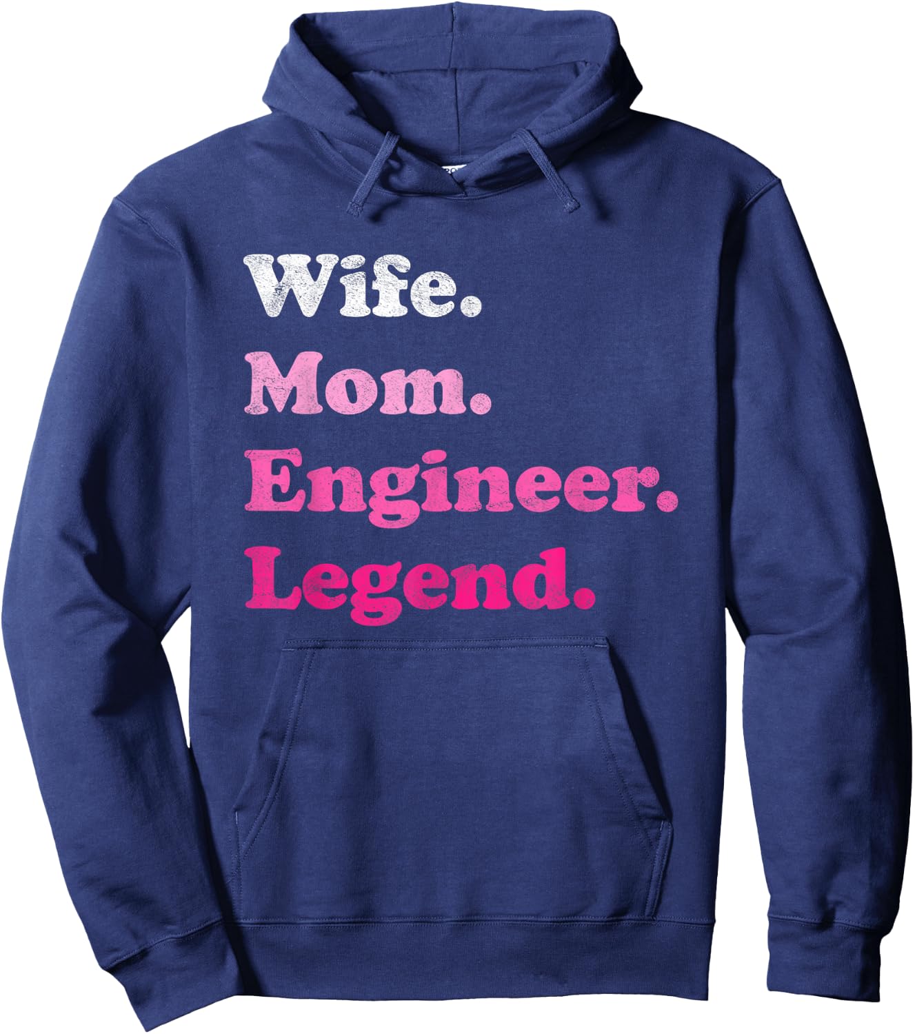 Engineer for Mom or Wife for Mother's Day Hoodie - Hoodie | Navy