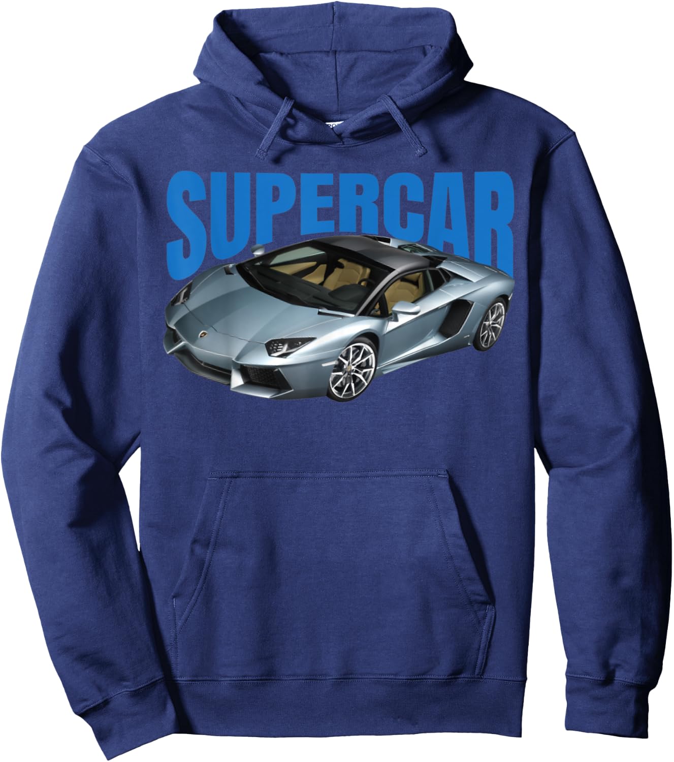 Supercar, sports car, muscle car and race car Hoodie - Hoodie | Navy