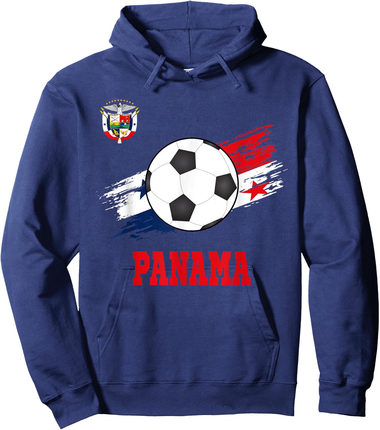 Panama Soccer Panamanian Football Panameño Futbol Hoodie - Hoodie | Navy