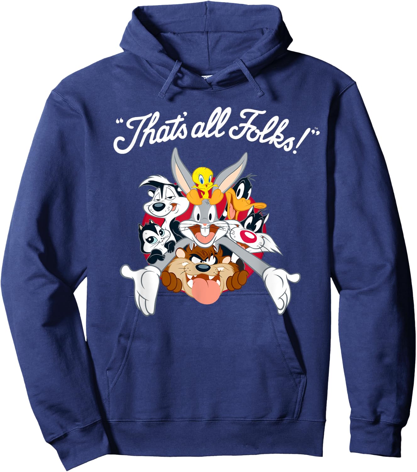 All Stars That's All Folks Hoodie - Hoodie | Navy