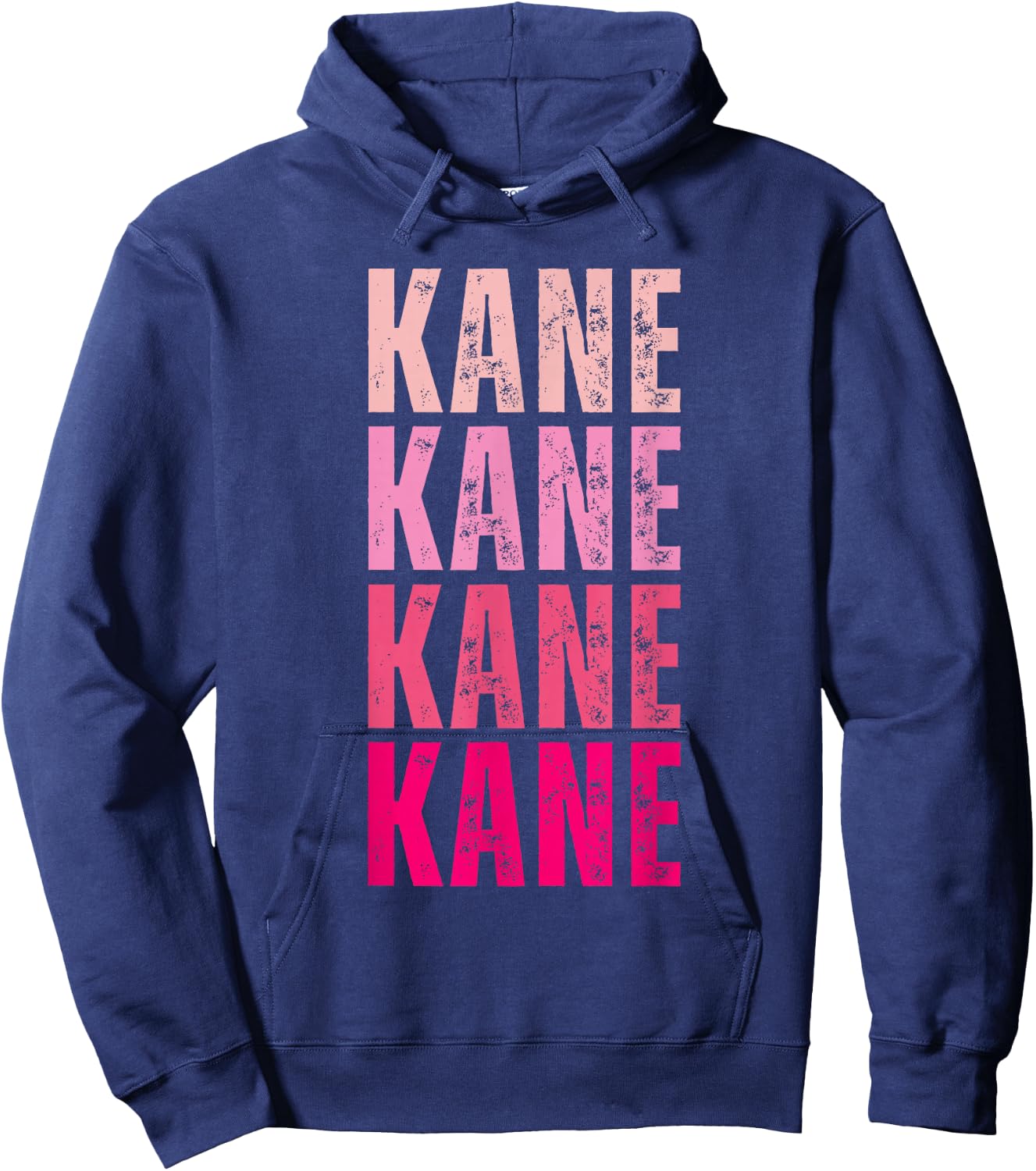 Vintage Kane First Name Boy Kids Personalized Girl 80's Hoodie - Hoodie | Navy