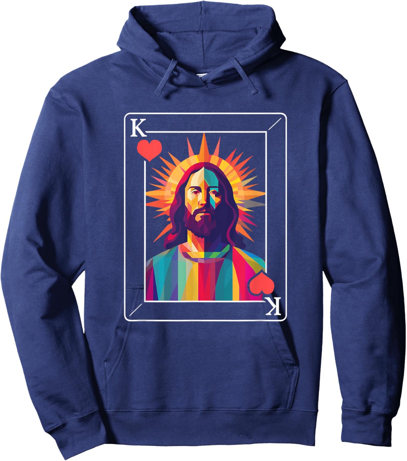 Jesus is King Hoodie - Hoodie | Navy