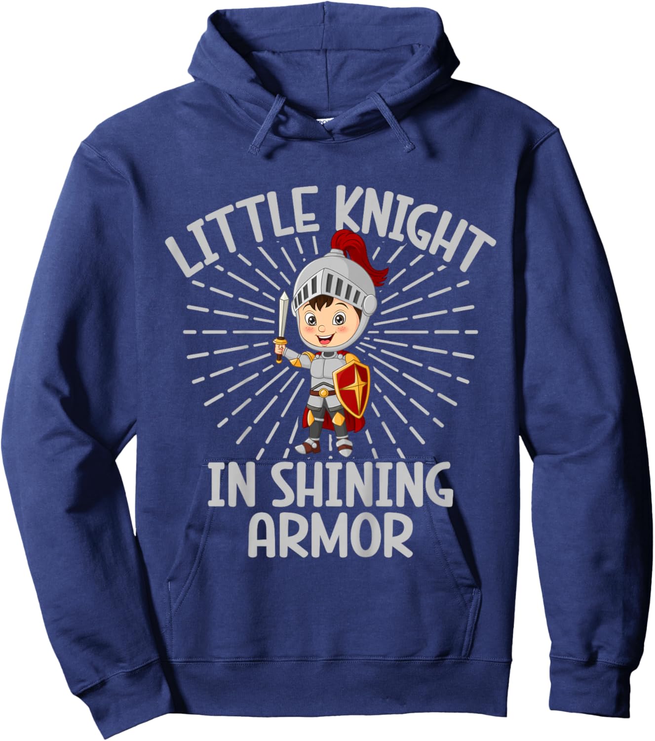 Little Knight in Shining Armor Knight Hoodie - Hoodie | Navy