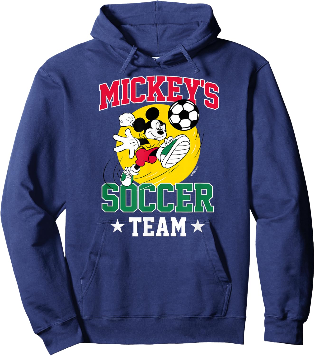 Disney - Mickey's Soccer Team Hoodie - Hoodie | Navy