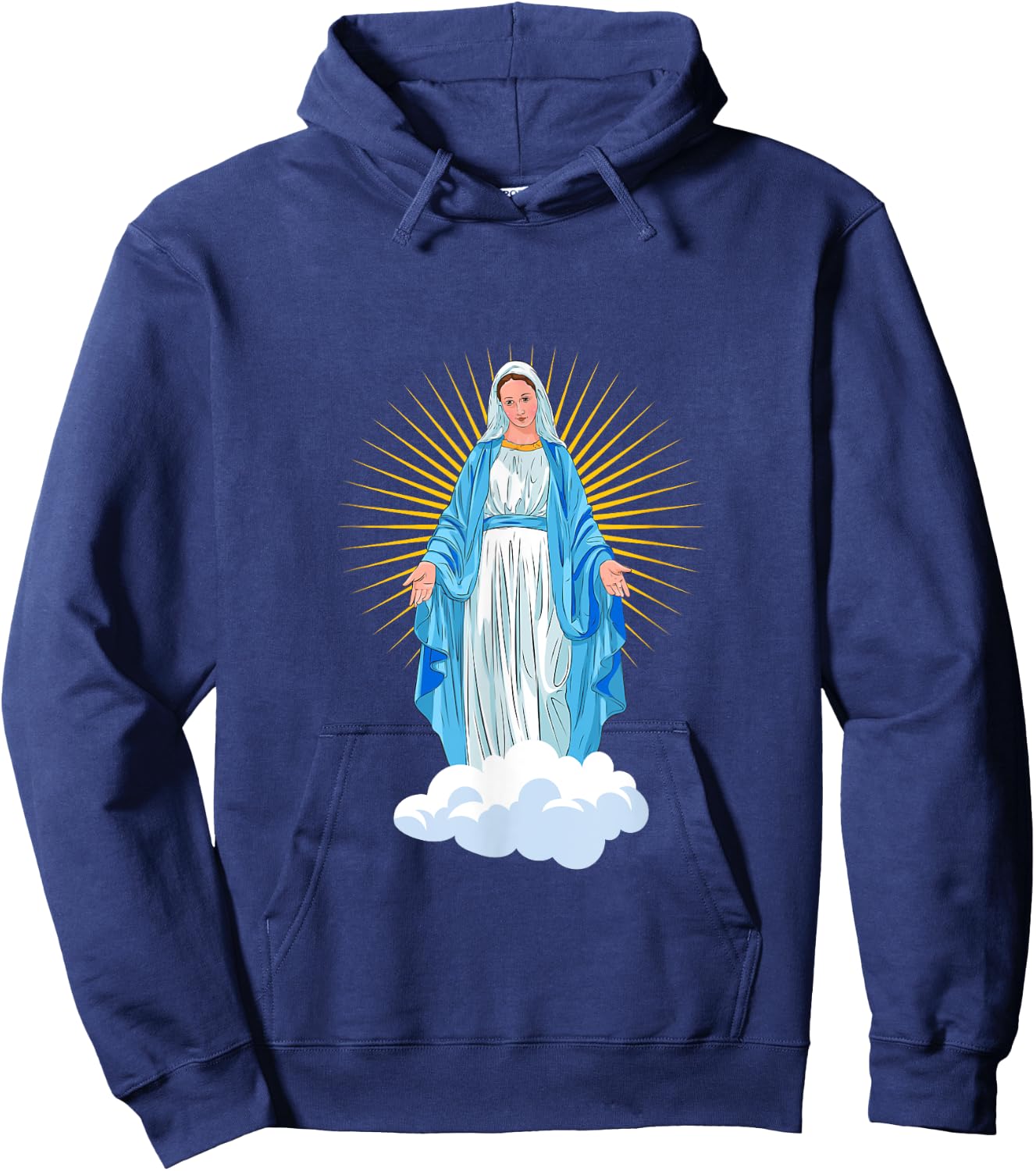 Virgin Mary Hoodie - Hoodie | Navy