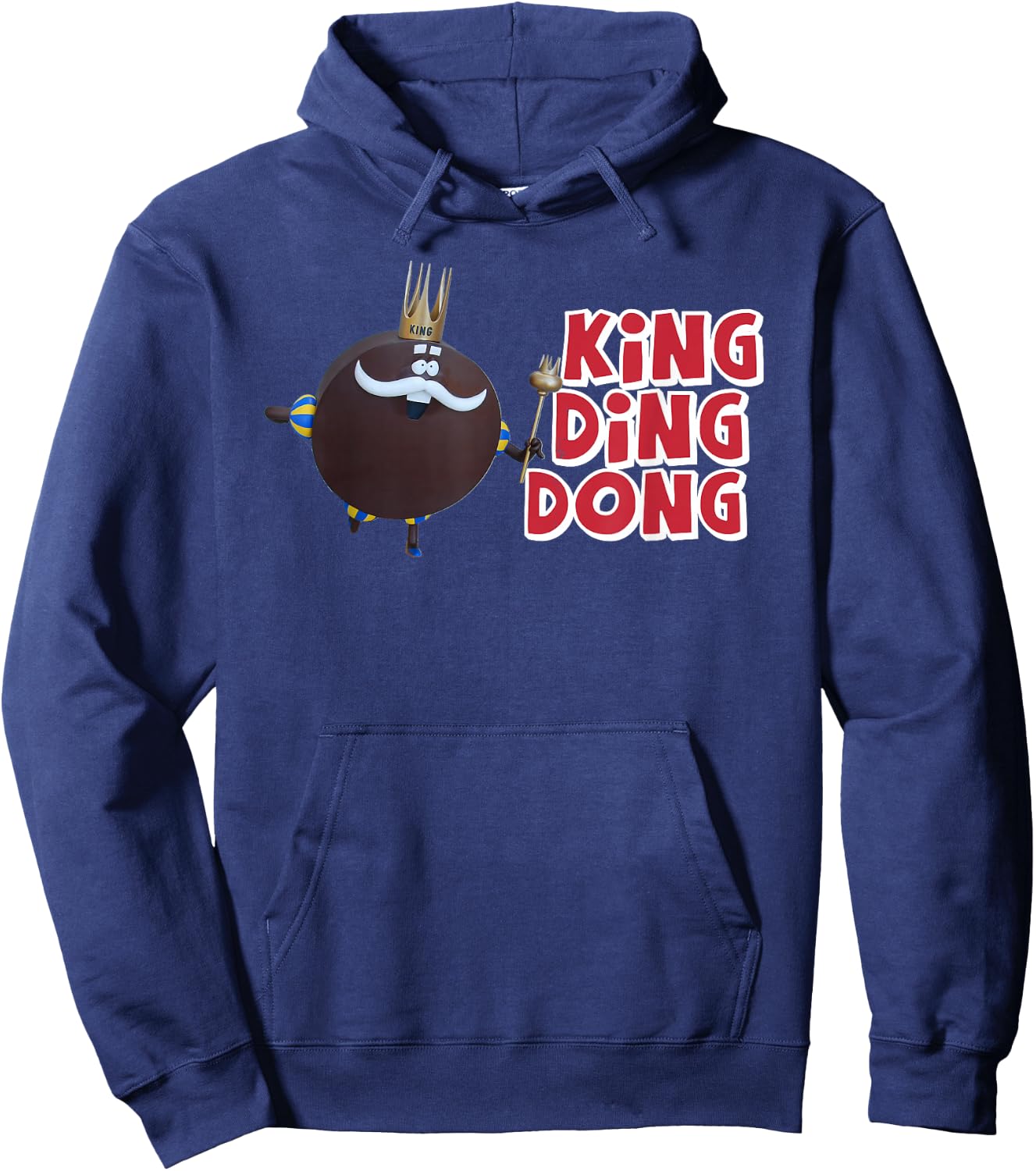 King Ding Dong | King of the Dongs Hoodie - Hoodie | Navy