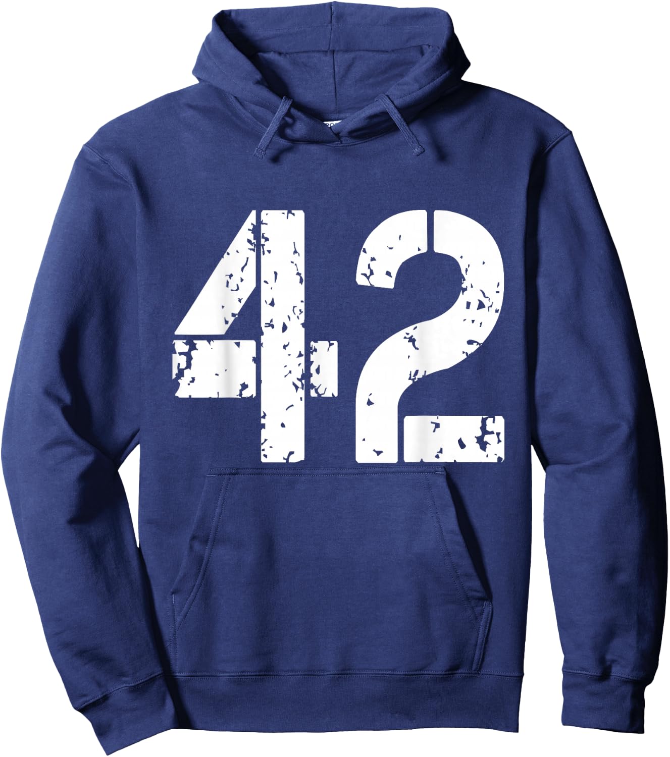 Number 42 Varsity Team - 42th Birthday & 42 Years Old Hoodie - Hoodie | Navy