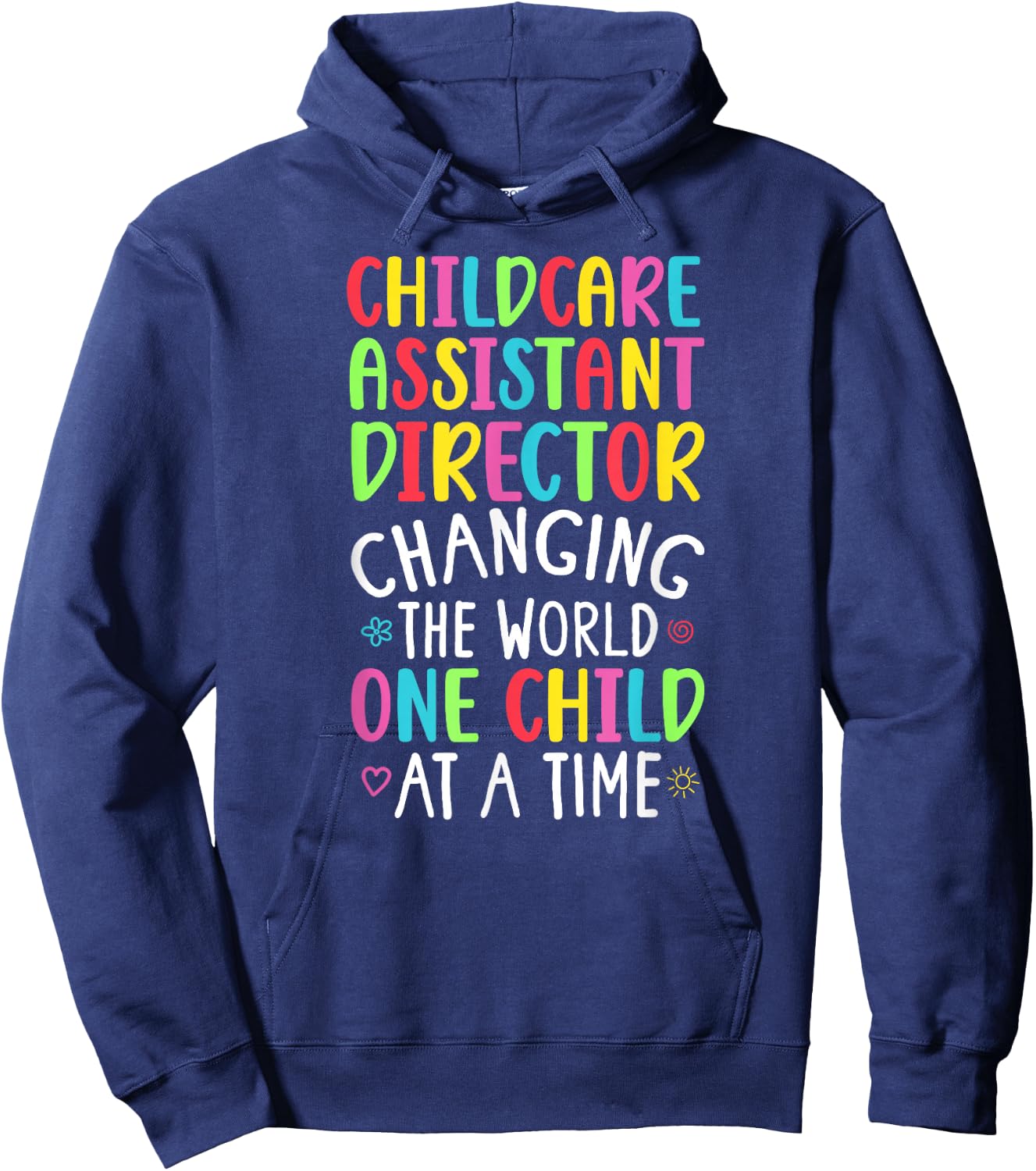 Best Childcare Assistant Director Appreciation Hoodie - Hoodie | Navy