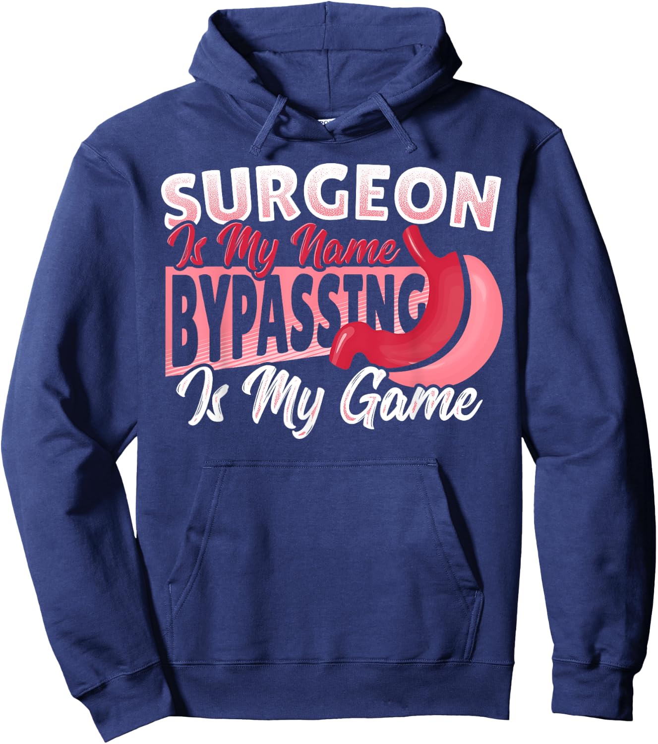Gastric Surgery Design for Weight Loss Surgery Hoodie - Hoodie | Navy