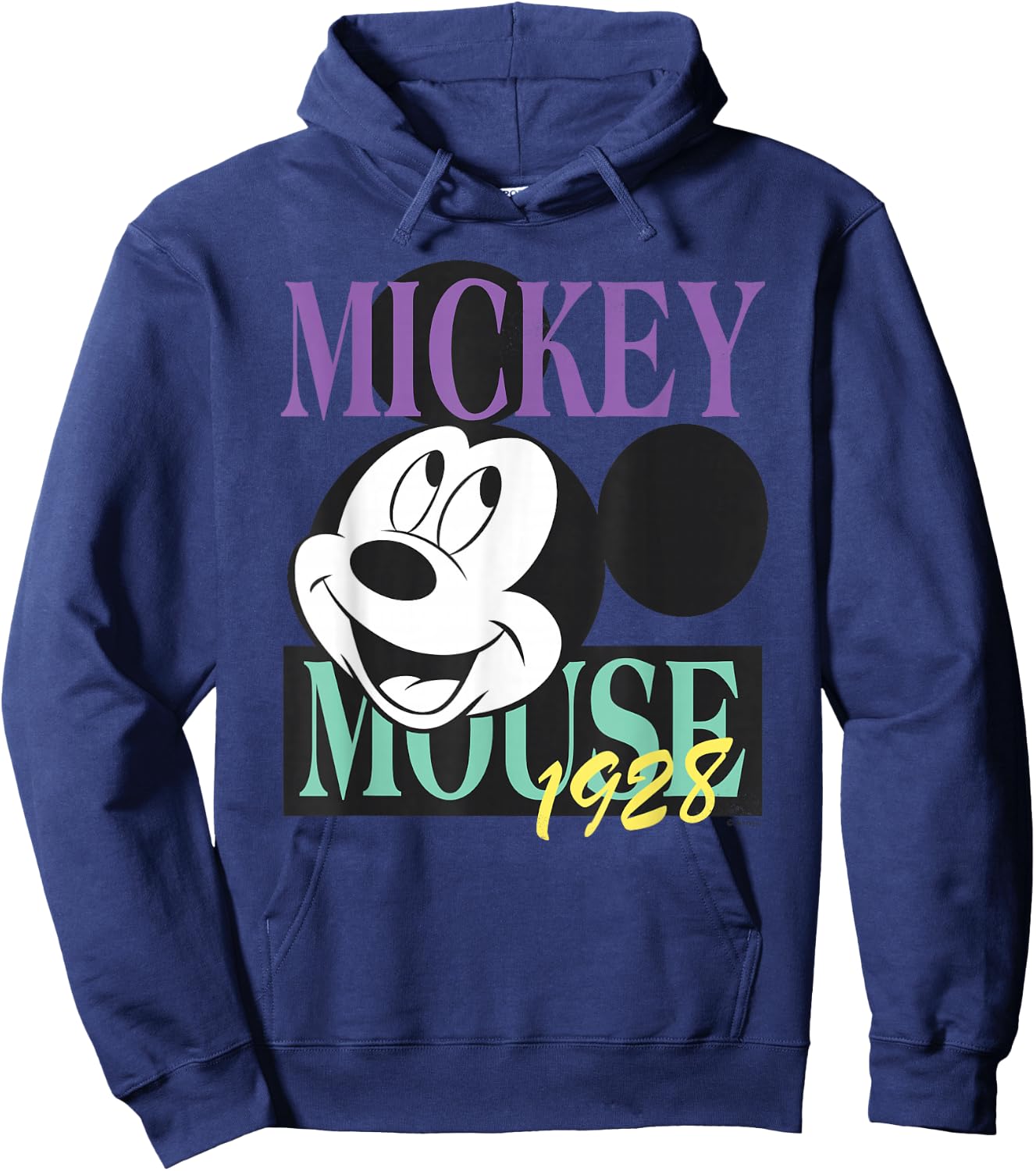 Disney Mickey Mouse Vintage Classics 1928 Retro Hoodie - Hoodie | Navy