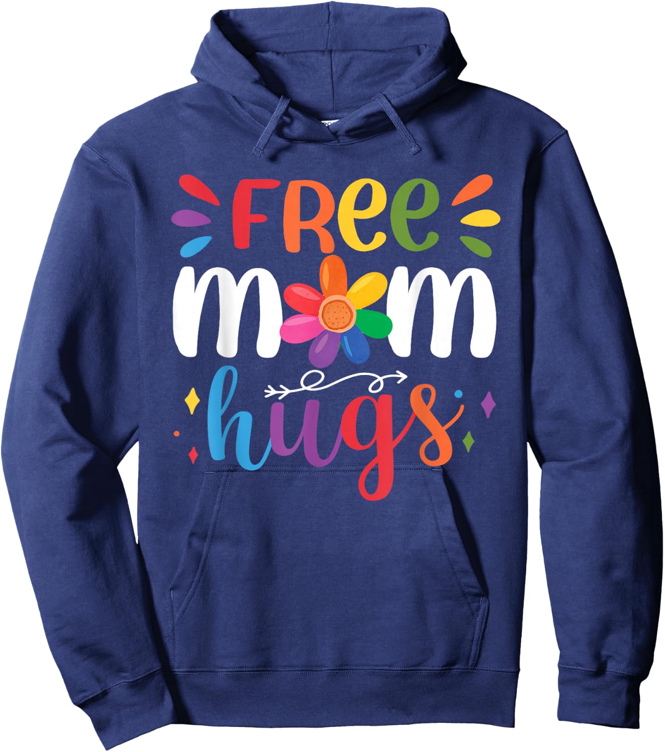 Free Mom Hugs Hoodie - Hoodie | Navy