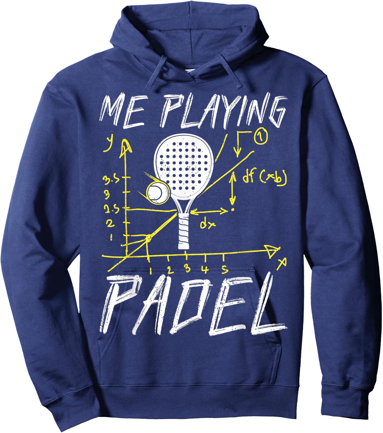 Me Playing Padel | Padel Tennis Funny Padel Hoodie - Hoodie | Navy