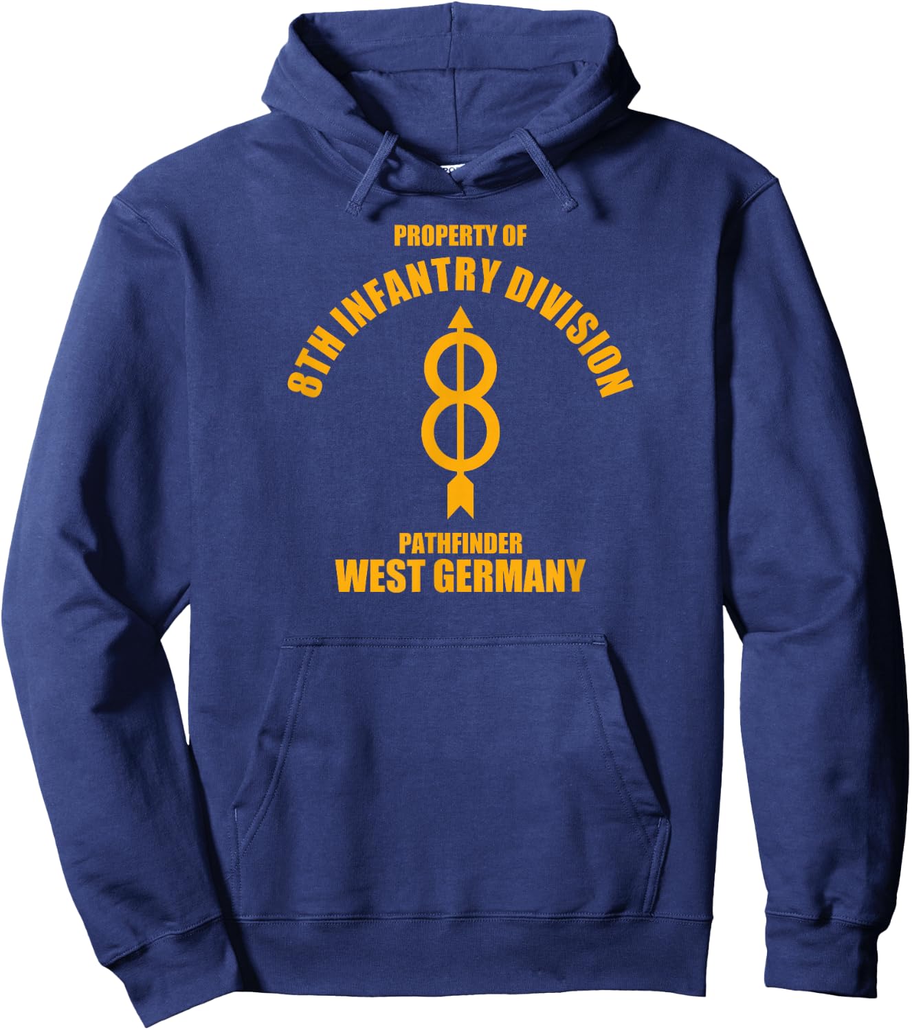 8th Infantry Division Hoodie - Hoodie | Navy