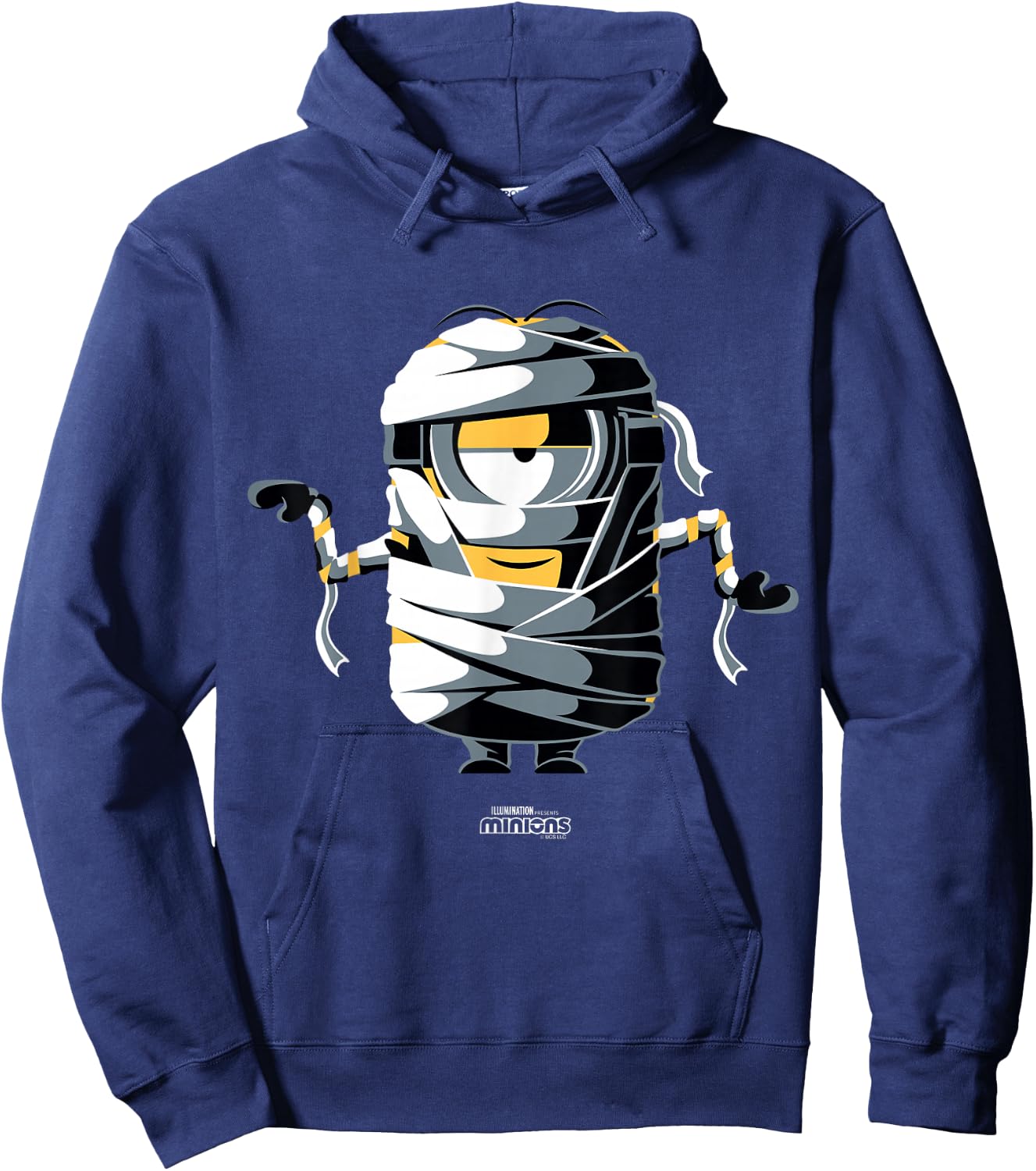 Minions Monsters Mummy Stuart Halloween Hoodie - Hoodie | Navy