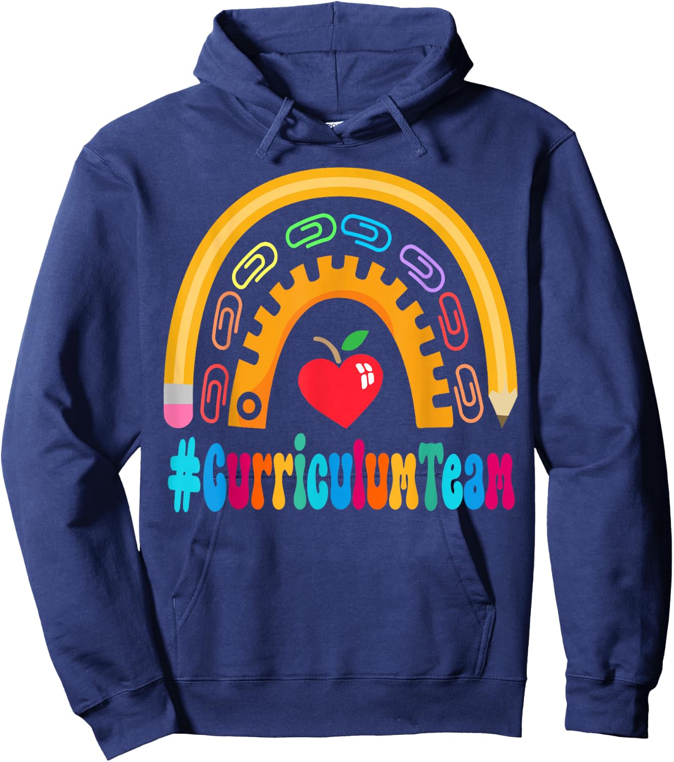 Curriculum Team Appreciation Week Back to School Hoodie - Hoodie | Navy